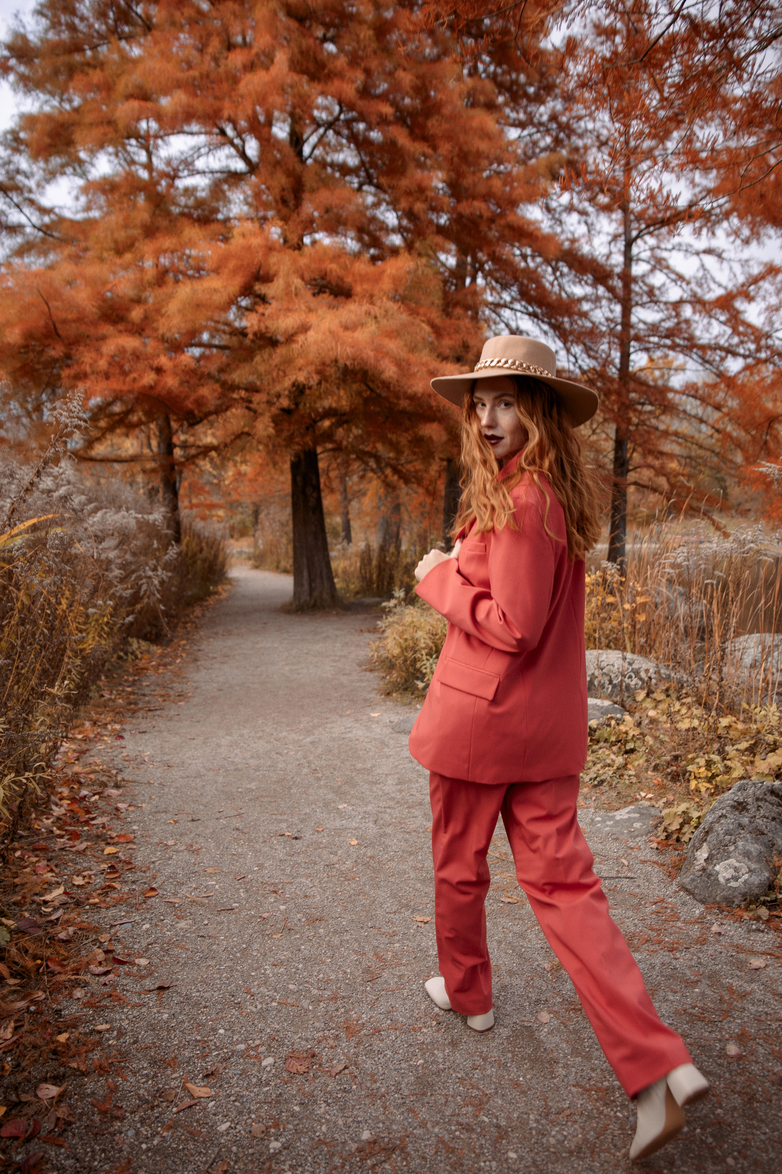 Red forest. Фотограф в Мюнхене Анастасия Воробцова