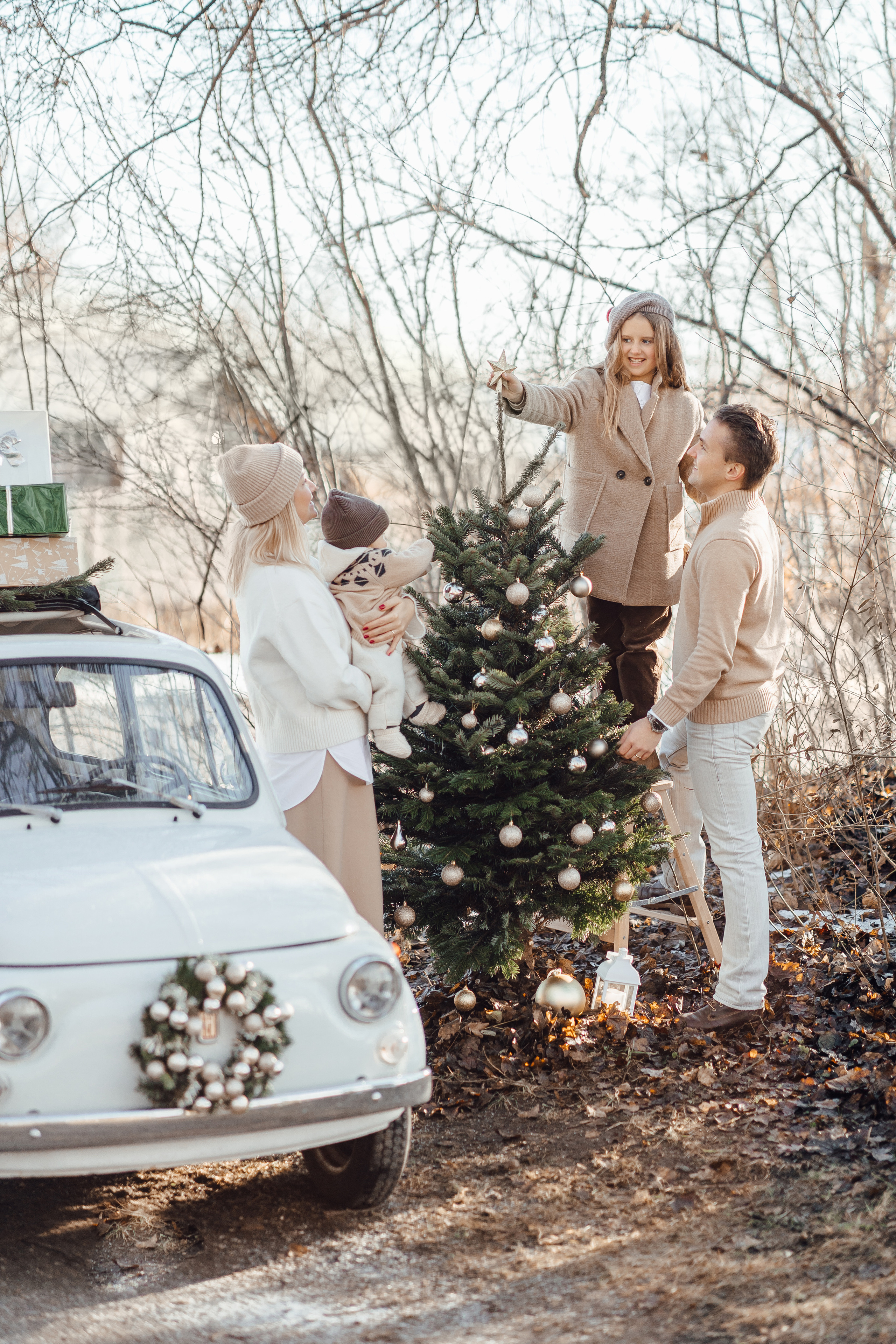 Christmas car. Фотограф в Мюнхене Анастасия Воробцова