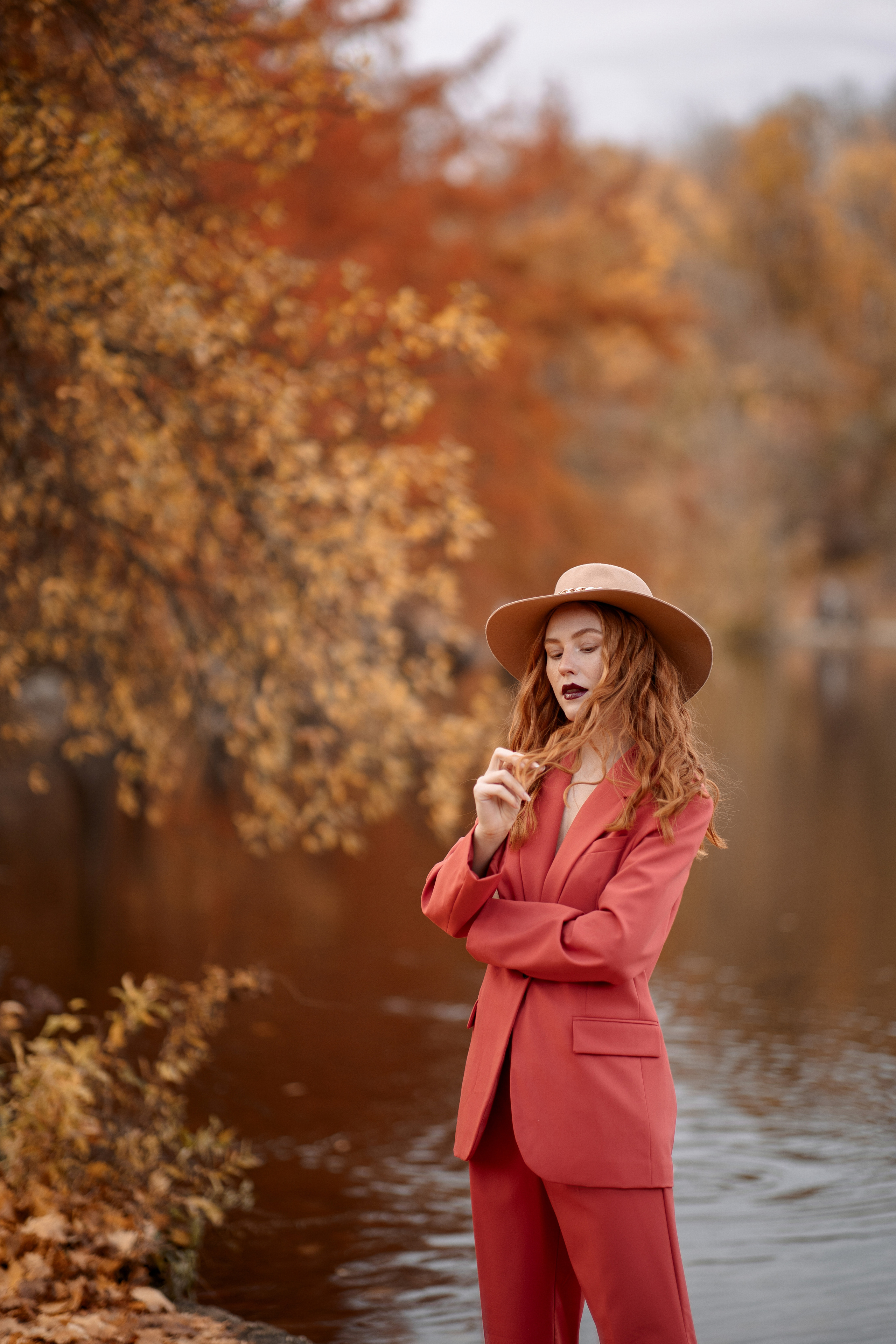 Red forest. Фотограф в Мюнхене Анастасия Воробцова