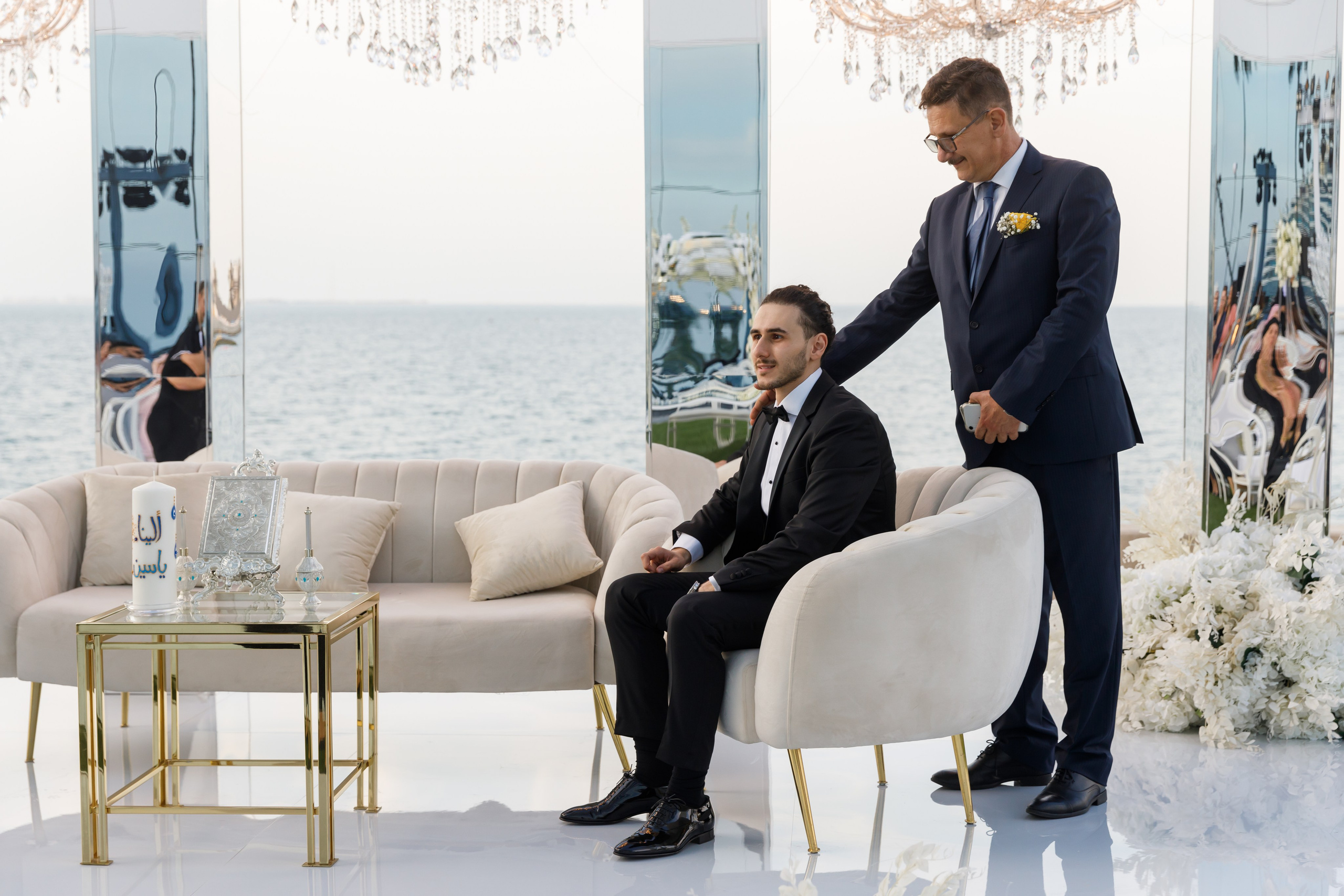 22/12/2023 Burj Al Arab wedding. Photographer Anna Curly | Weddings and Events in Dubai