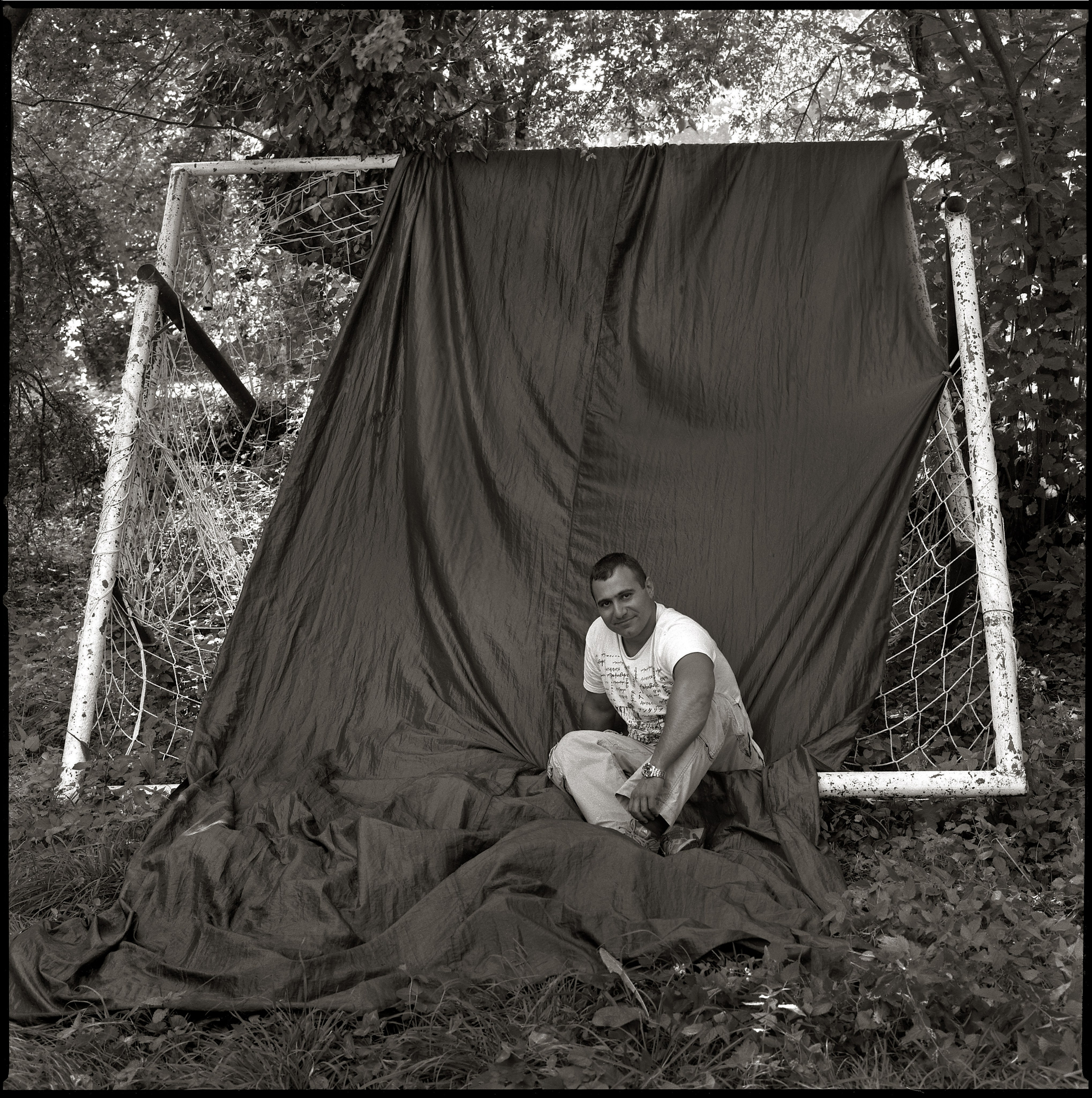 Ilkin Yagubov, photographer. Sheki, 2013