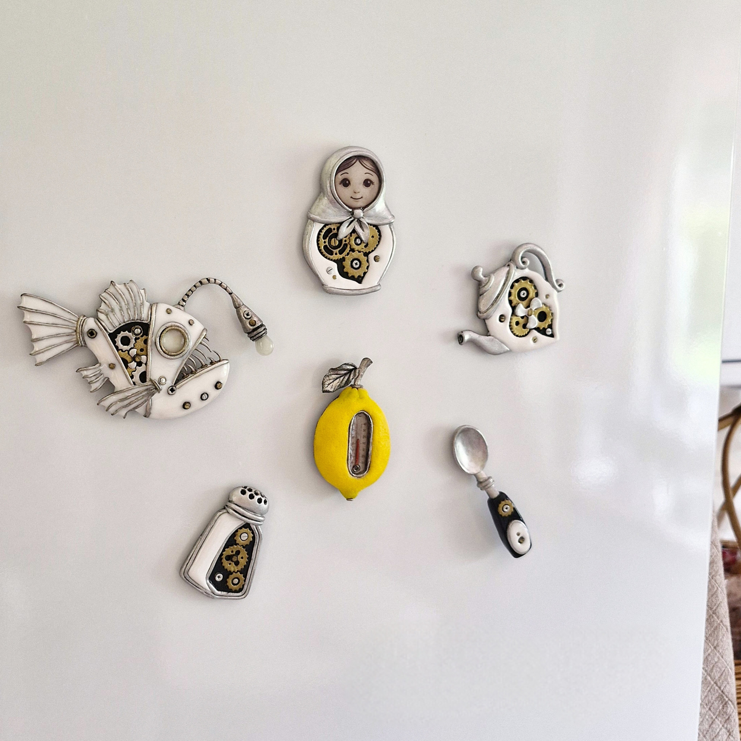 Стимпанк будущего / Steampunk der Zukunft ➜. Oksana Paul-Gardinen-Design Oksana Paul ✧ Art of Gardinen & Textile Design ✧ Polymer Clay Art & Handmade Creatures