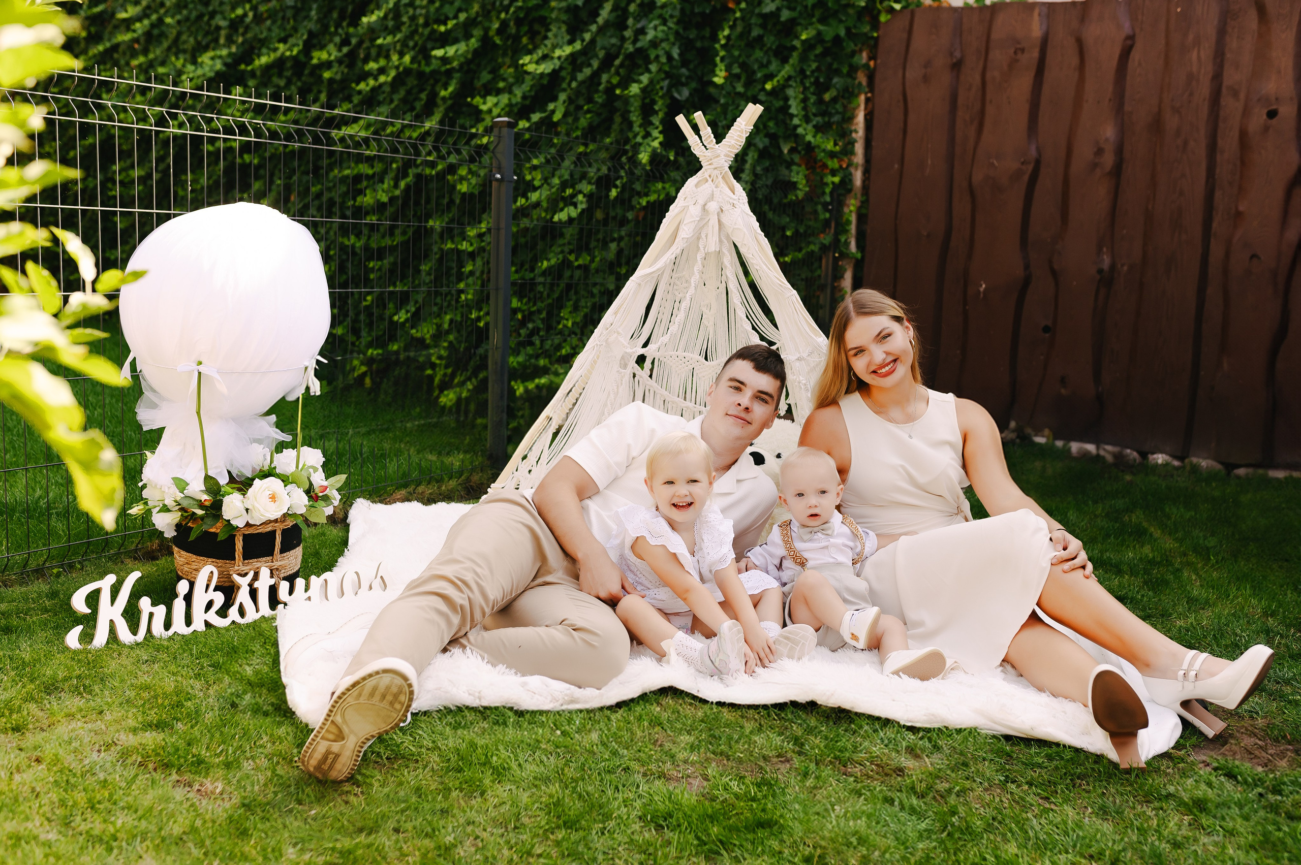 Kristupo krikštynos. Rokas Baranauskas fotografija