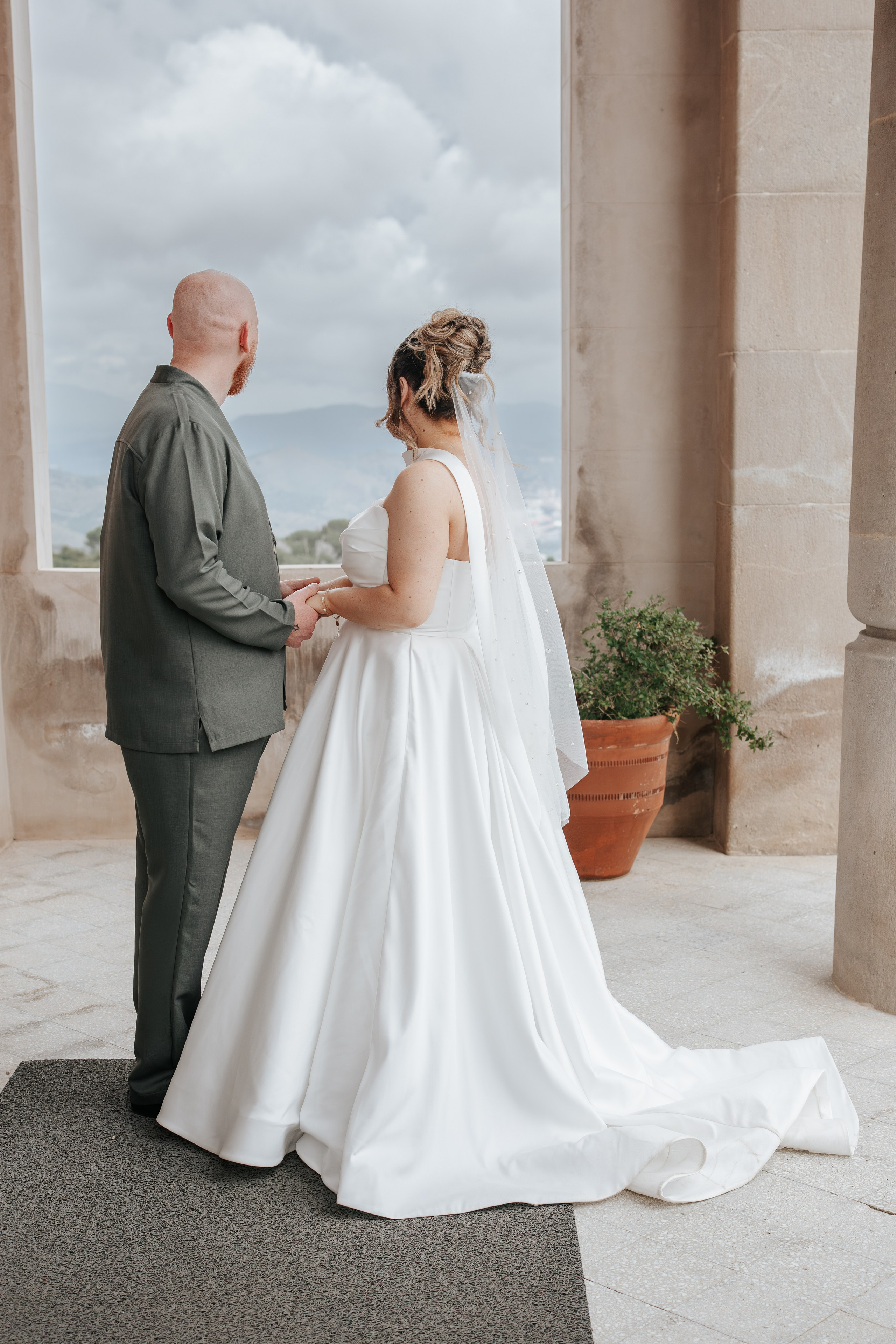 Sophie & Corey, 02/05/2026, Observatorio de Fabra, Barcelona. Fotógrafa de bodas en Girona, Costa Brava | Wedding Photographer Evgenia Gruntovaya
