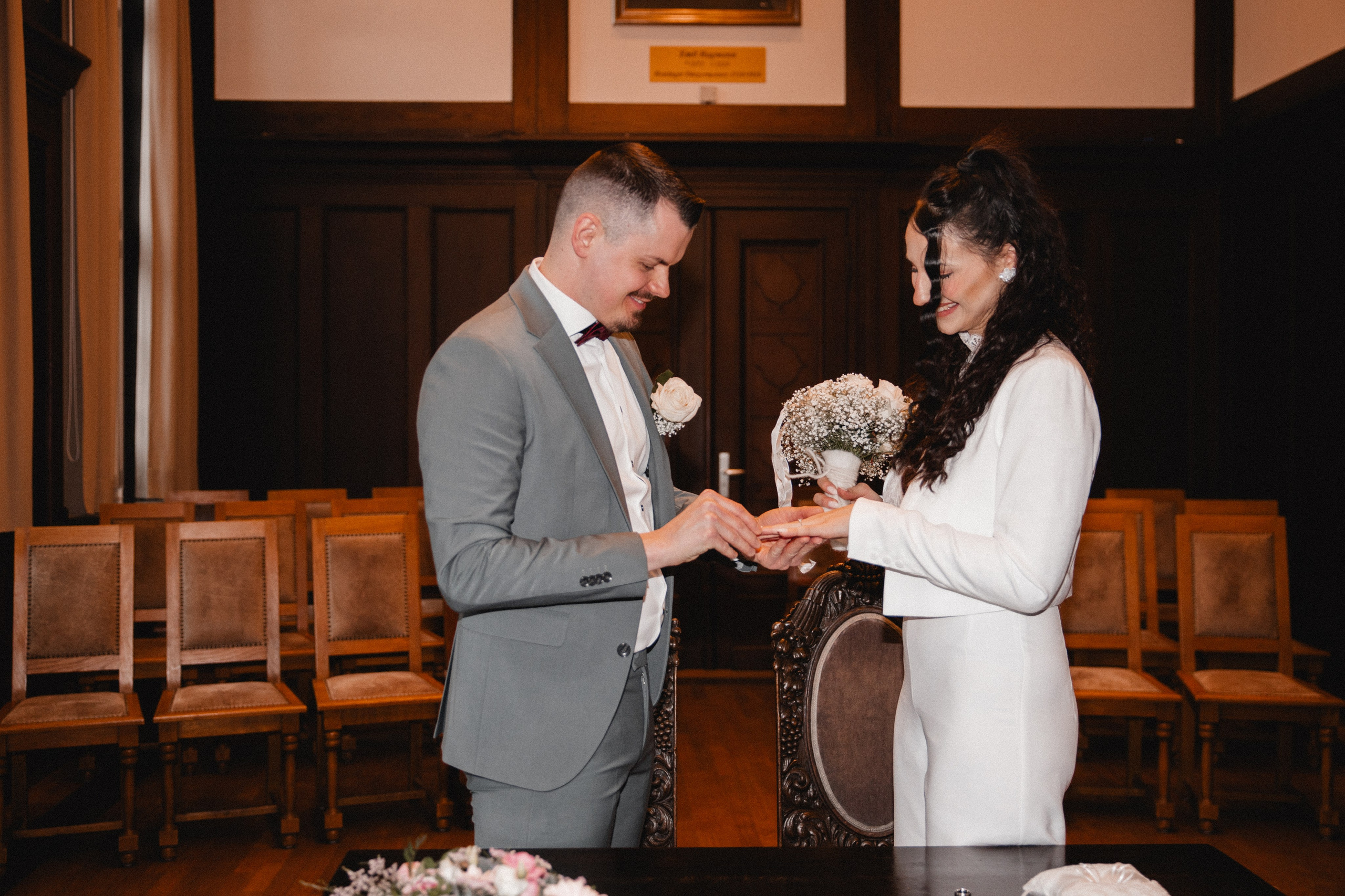 Franziska & Tim |Rathaus Heisingen, Essen. Hochzeitsfotografie |Hochzeitsfotograf Bochum | Hochzeitsfotograf Dortmund | Hochzeitsfotograf Essen | Hochzeitsfotograf Ruhrgebiet