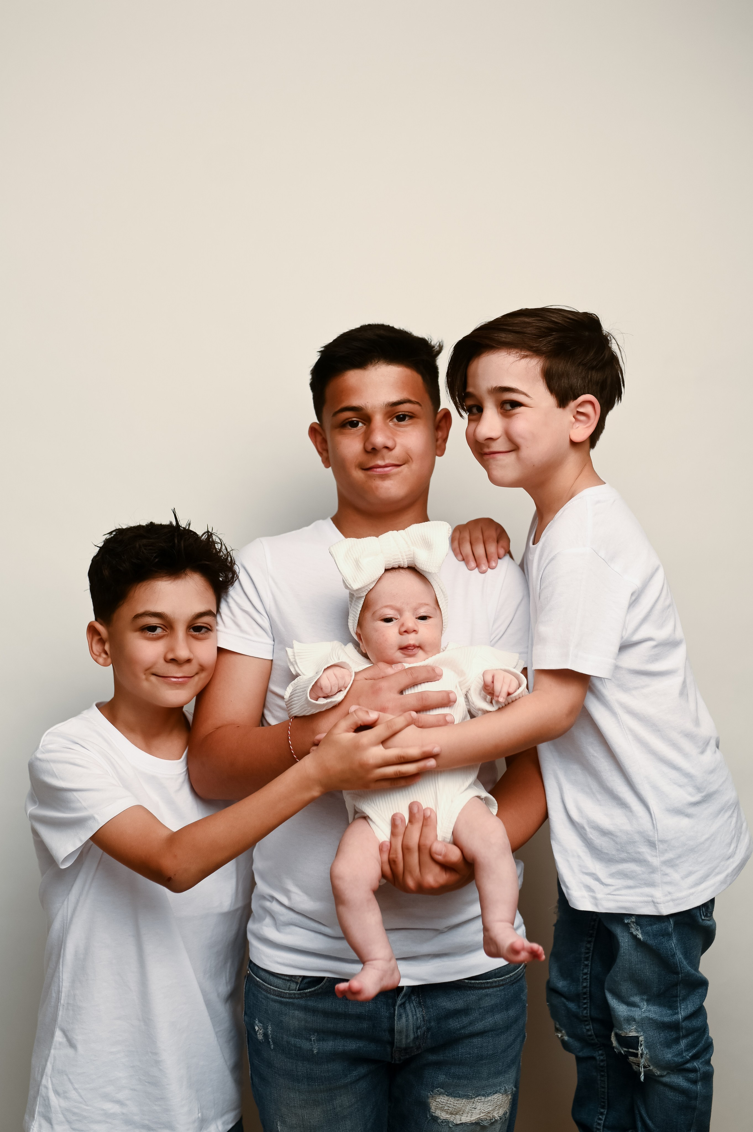 Studio Family Photoshoot. WELCOME