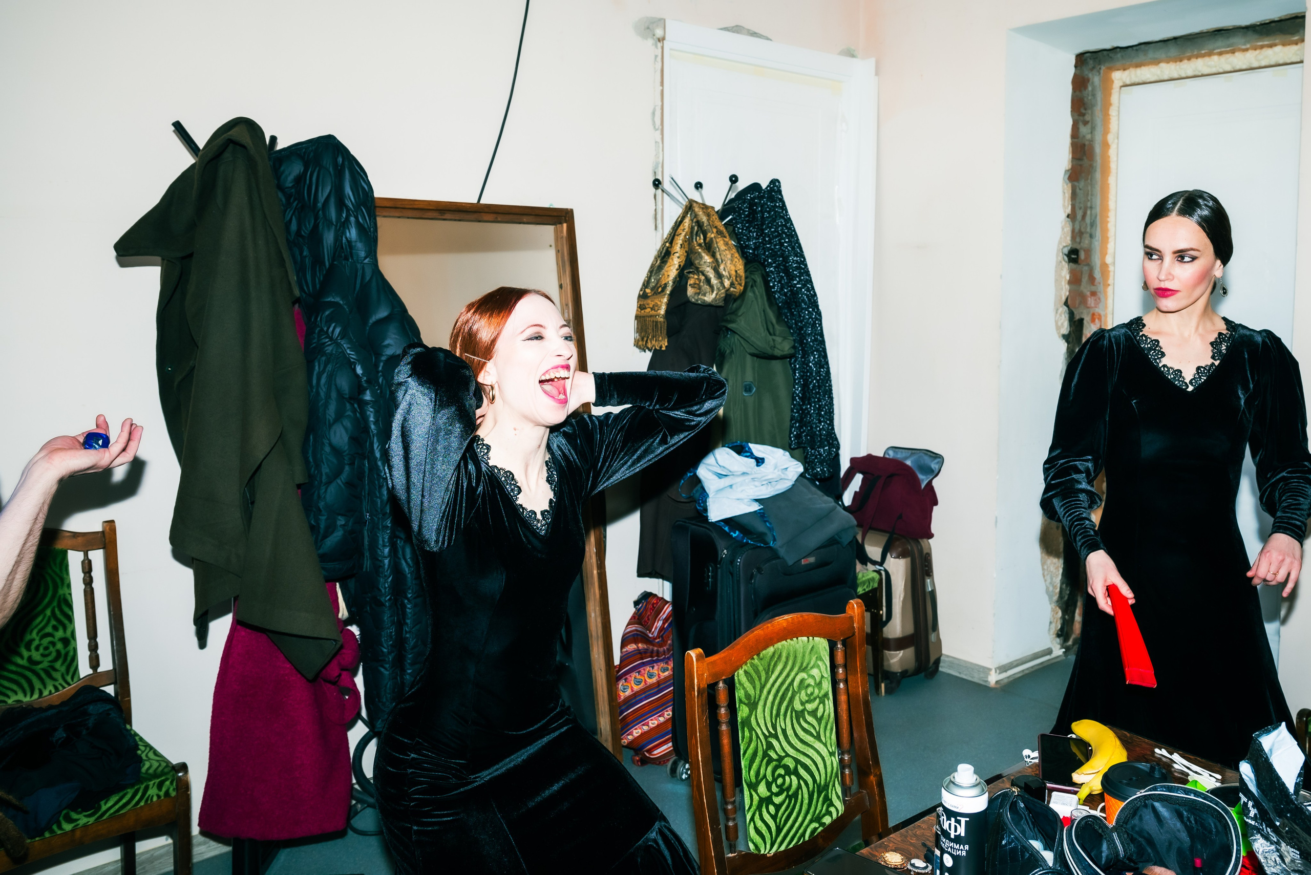 Bailaoras’ Backstage. Ekaterina Tsurkina-Appina Photography Canada