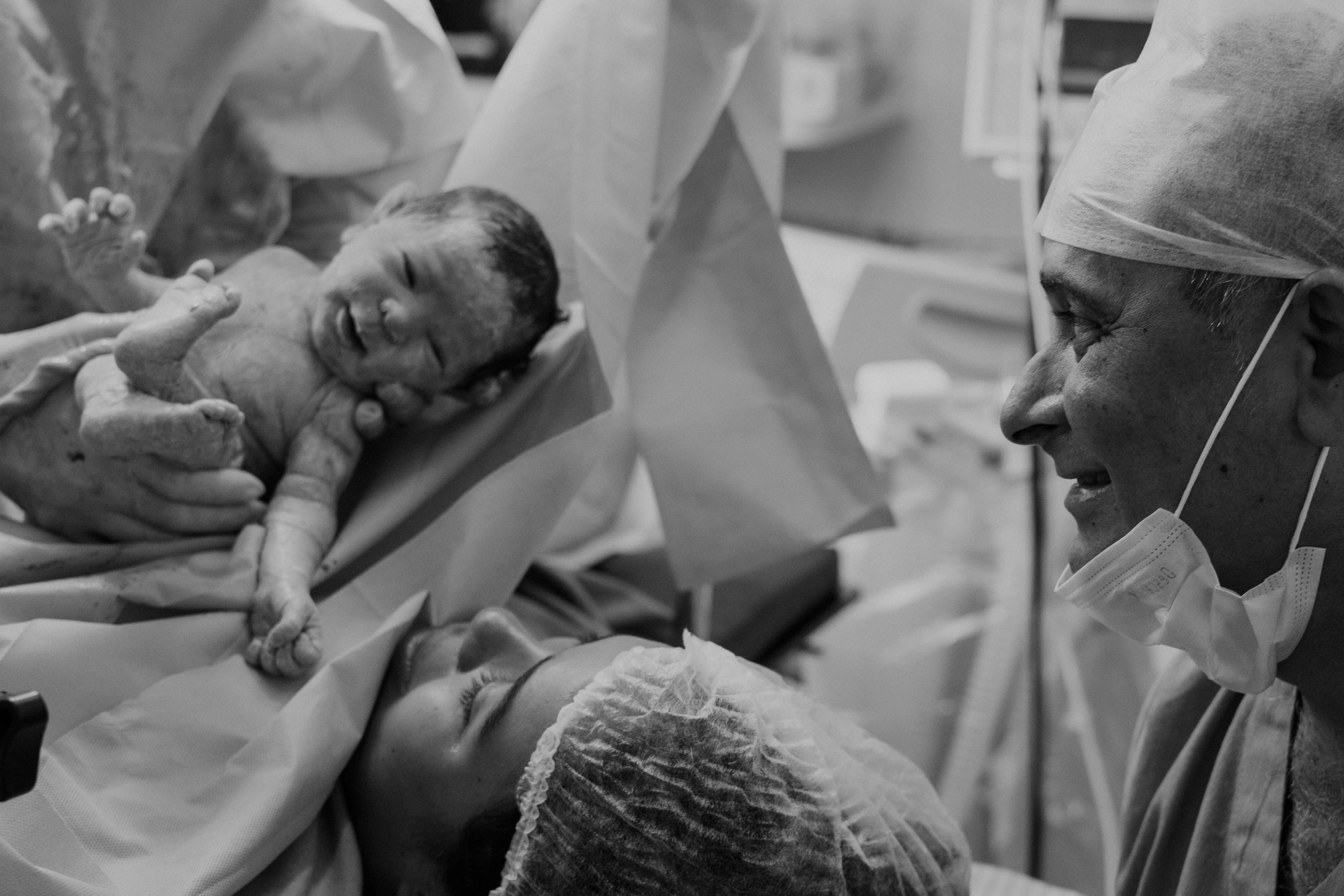 À chegada de Maria Liz. Salvy fotografia