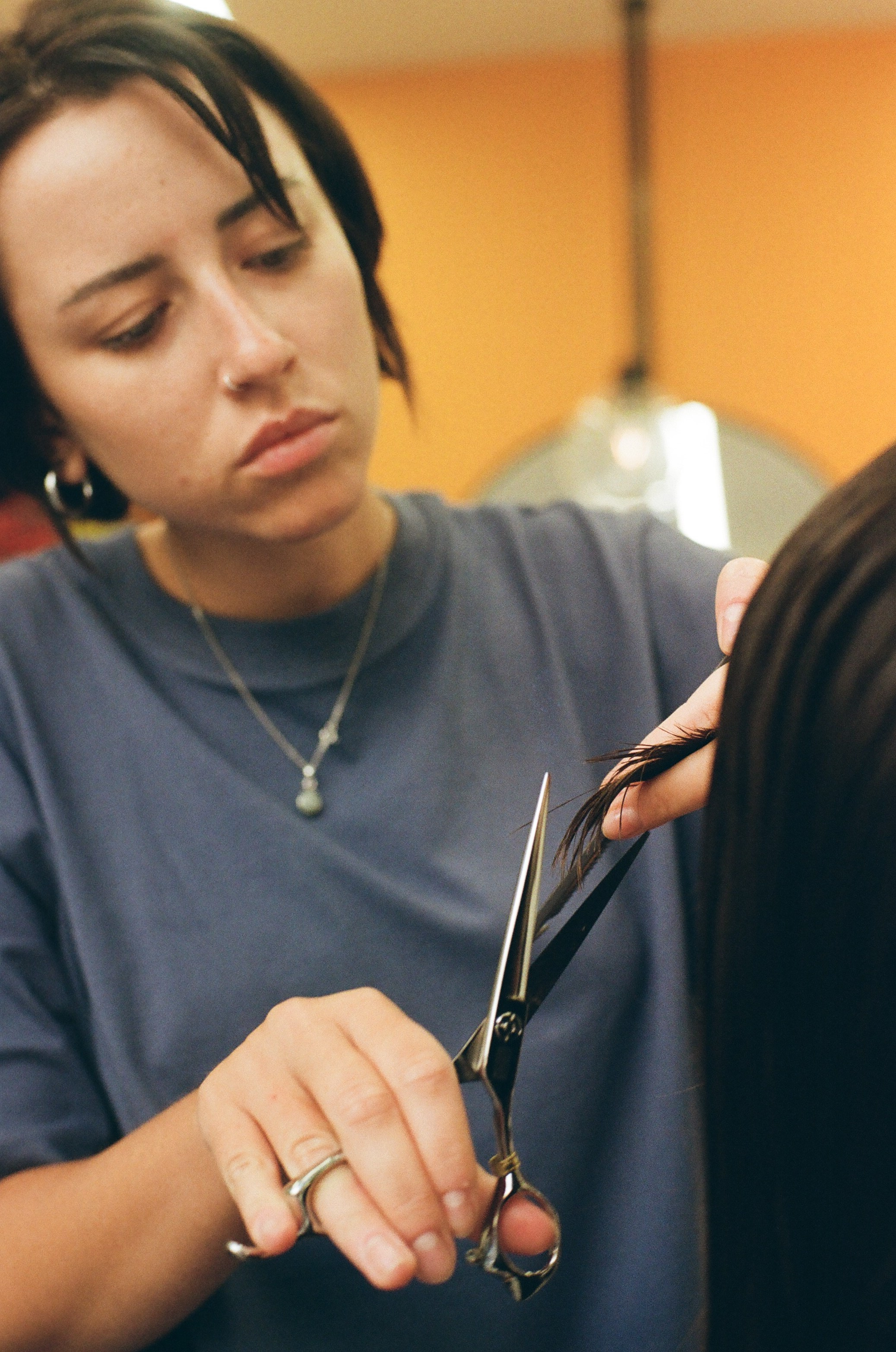Master class “Haircut”. Film portrait photographer