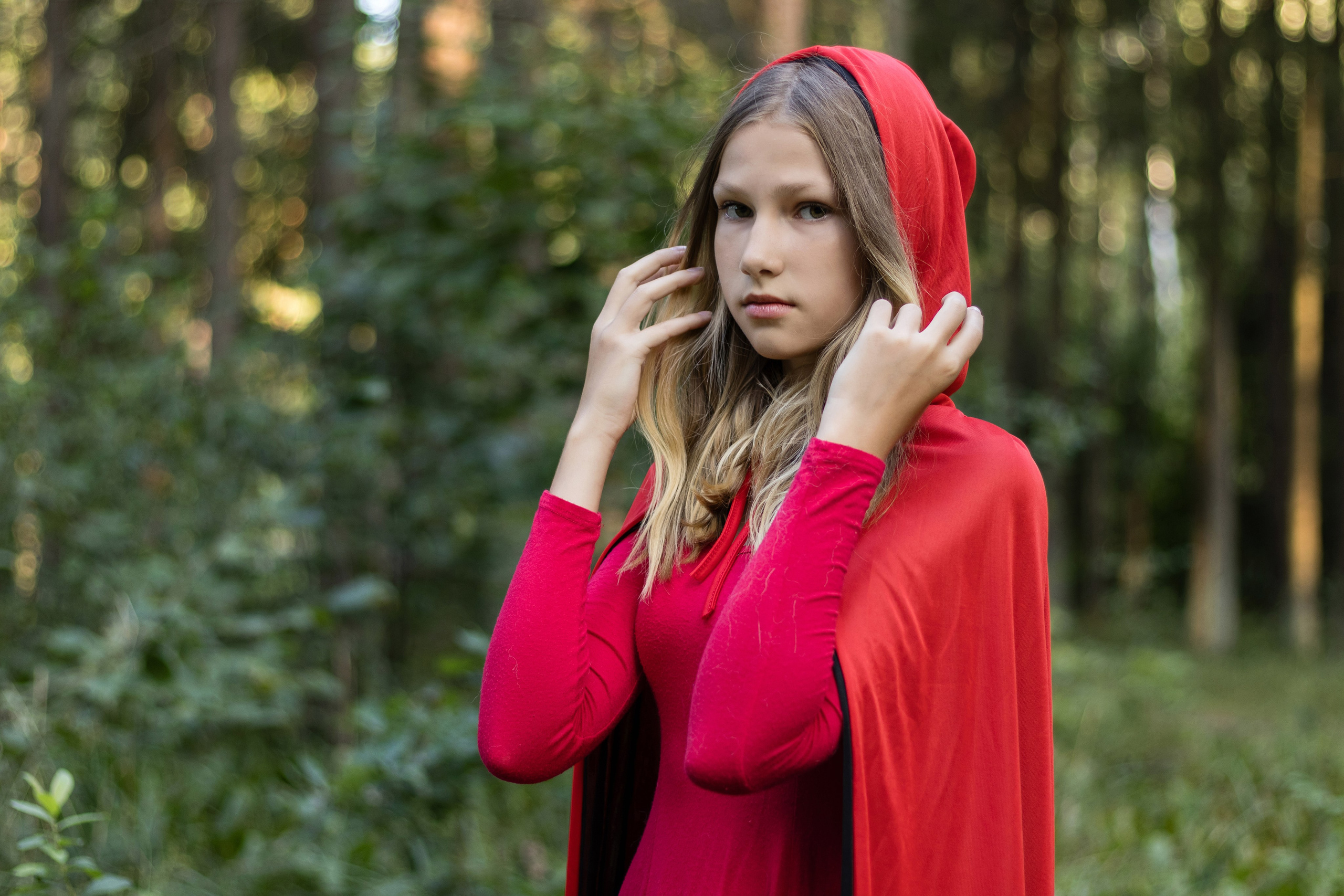 Фотосессия красная шапочка. Фотограф / Даугавпилс