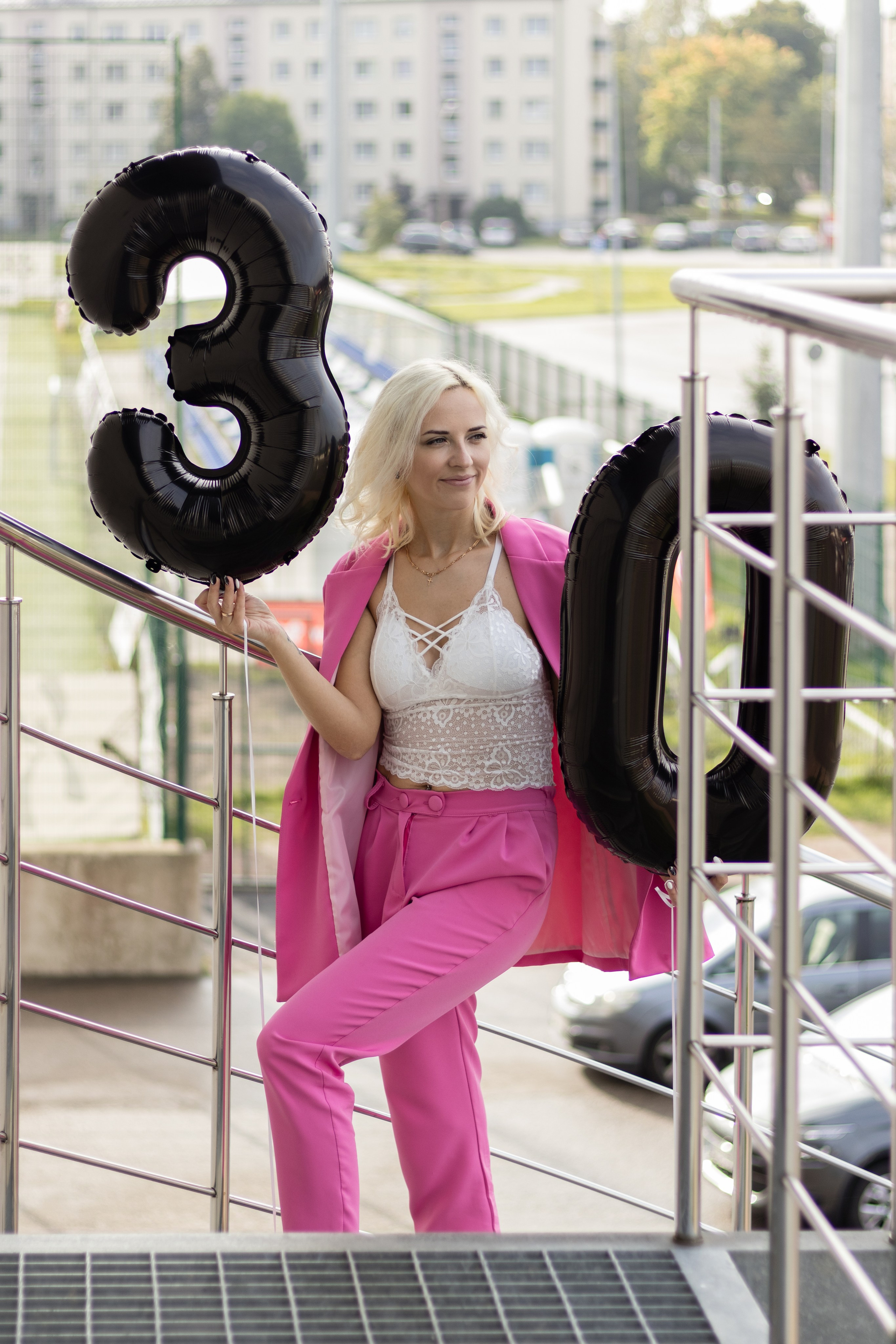 Фотосессия на день рождения с шарами