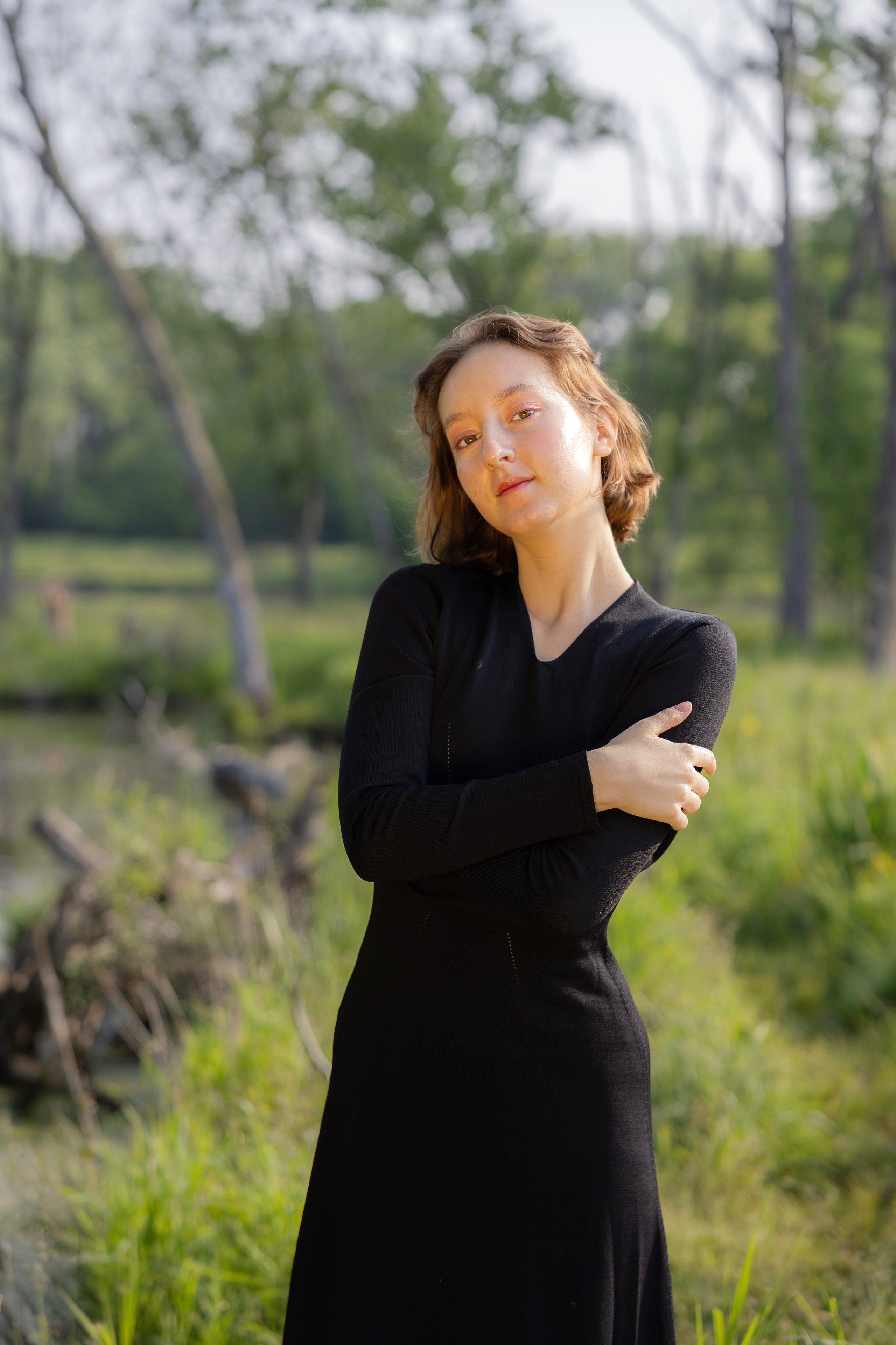 Morning lagoons for Anastasiya. Family Lifestyle Photography