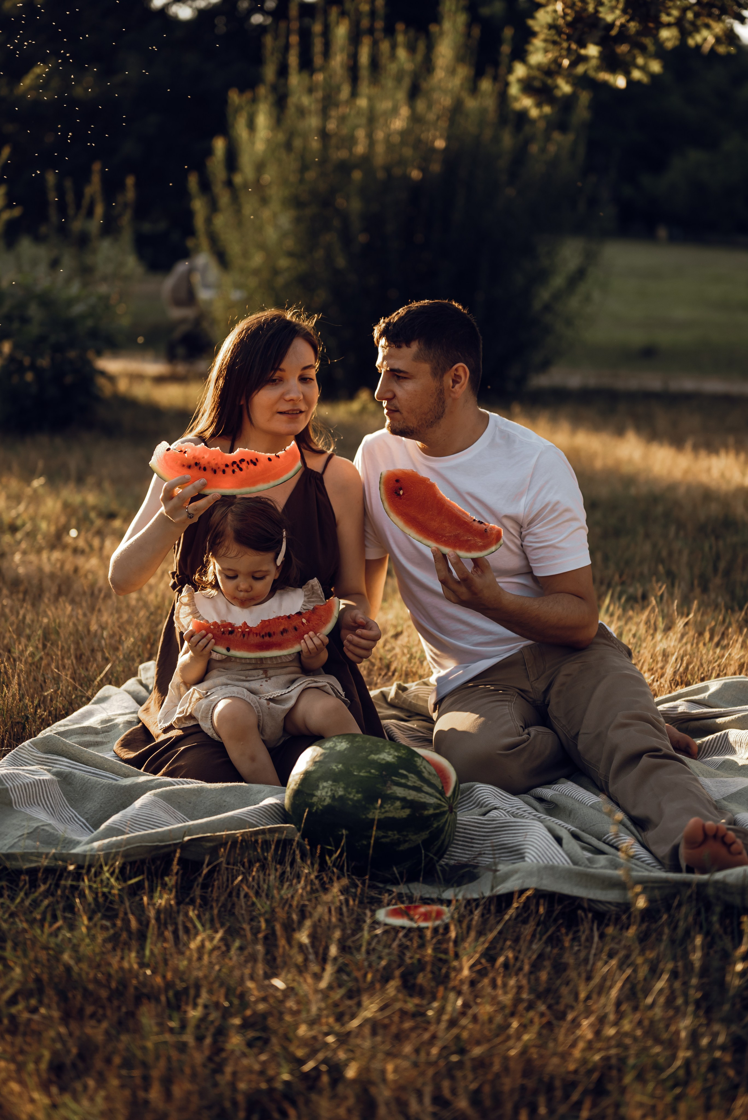 Tanya, Victor, Kira. Photographer Irina Novikova