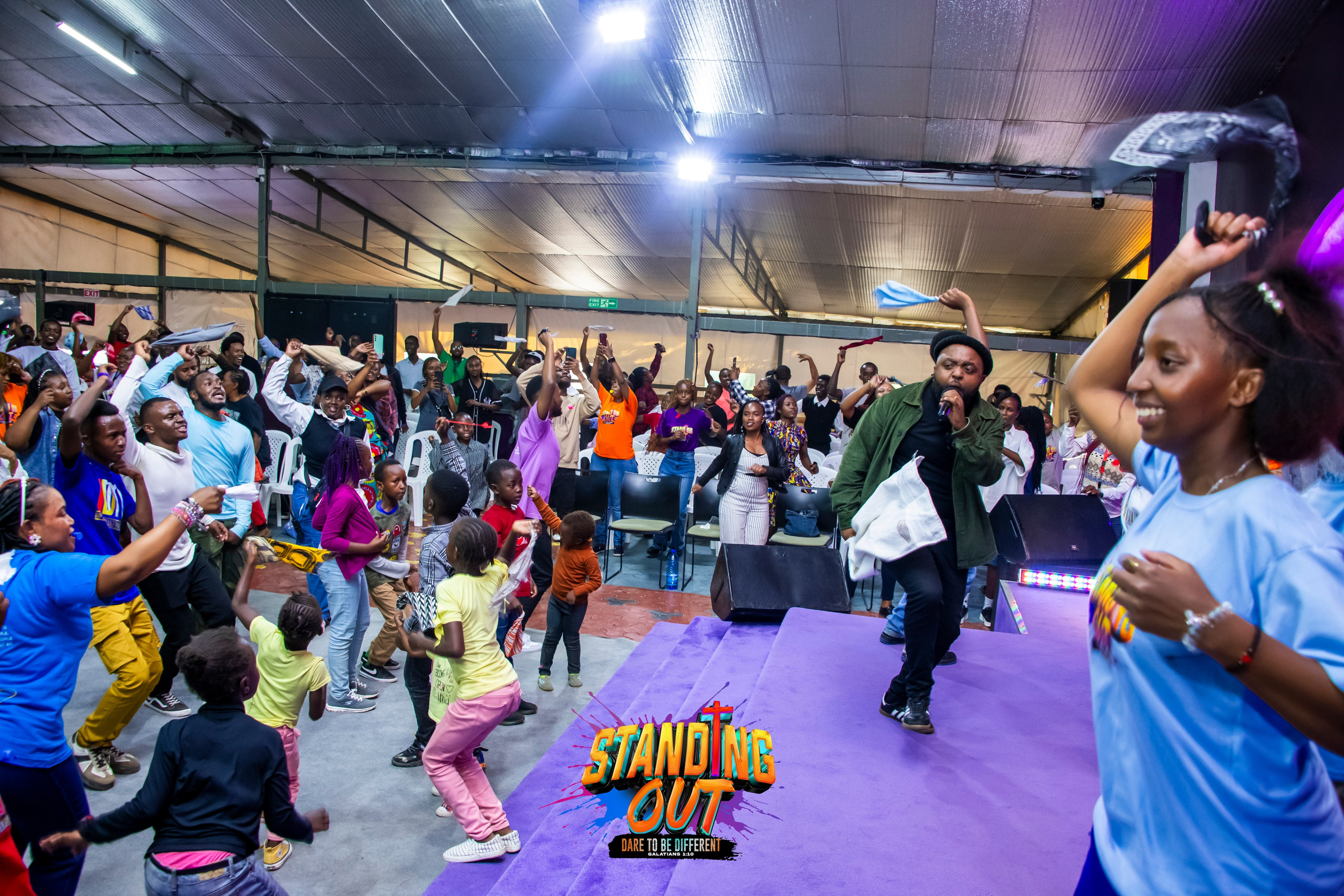 Standing Out Youth Bash. Pastor Morris