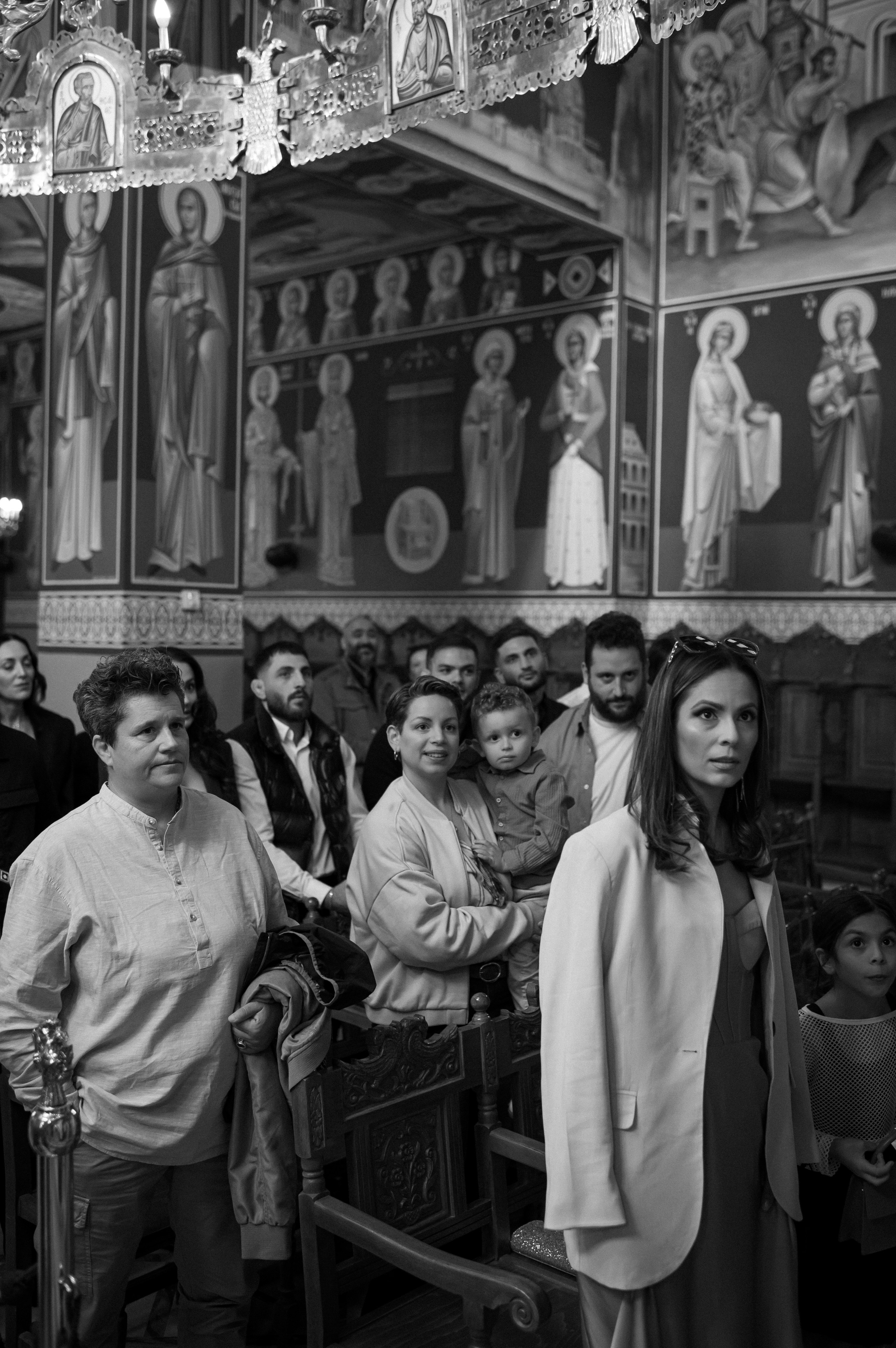 Baptism Aleksandra-Olivia. Family, children, portrait, and event photography in Thessaloniki