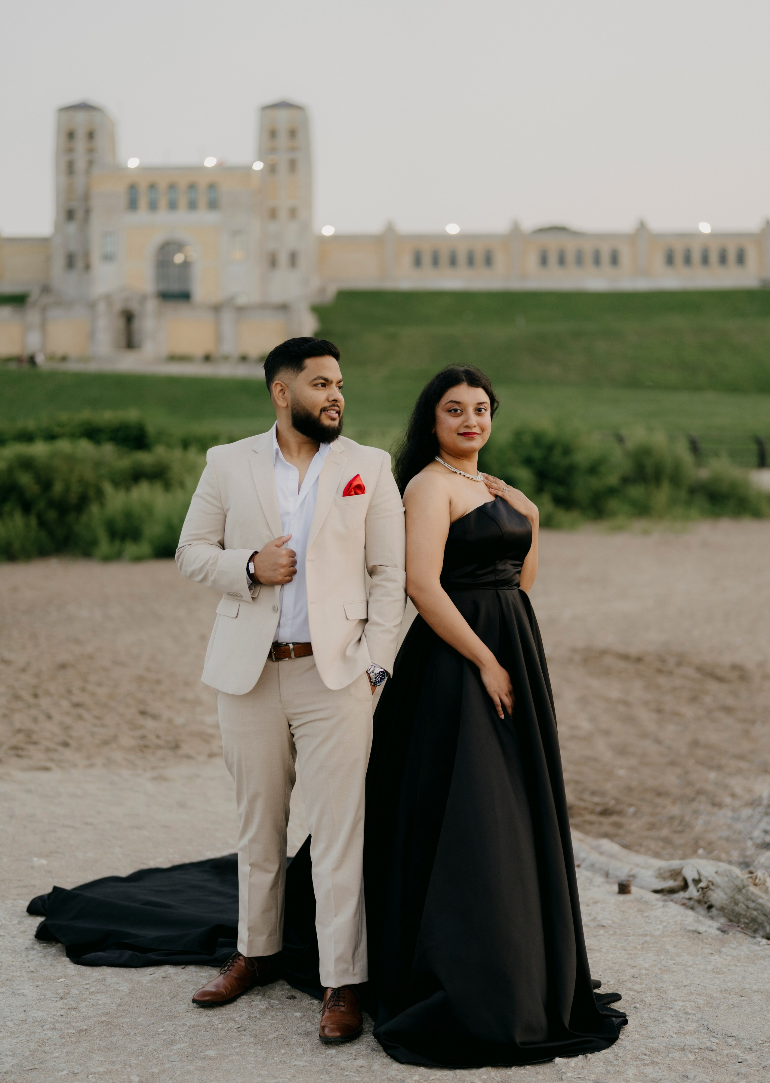 Couple Photoshoot at R.C. Harris Water Treatment Plant Toronto | Antevasi Studios