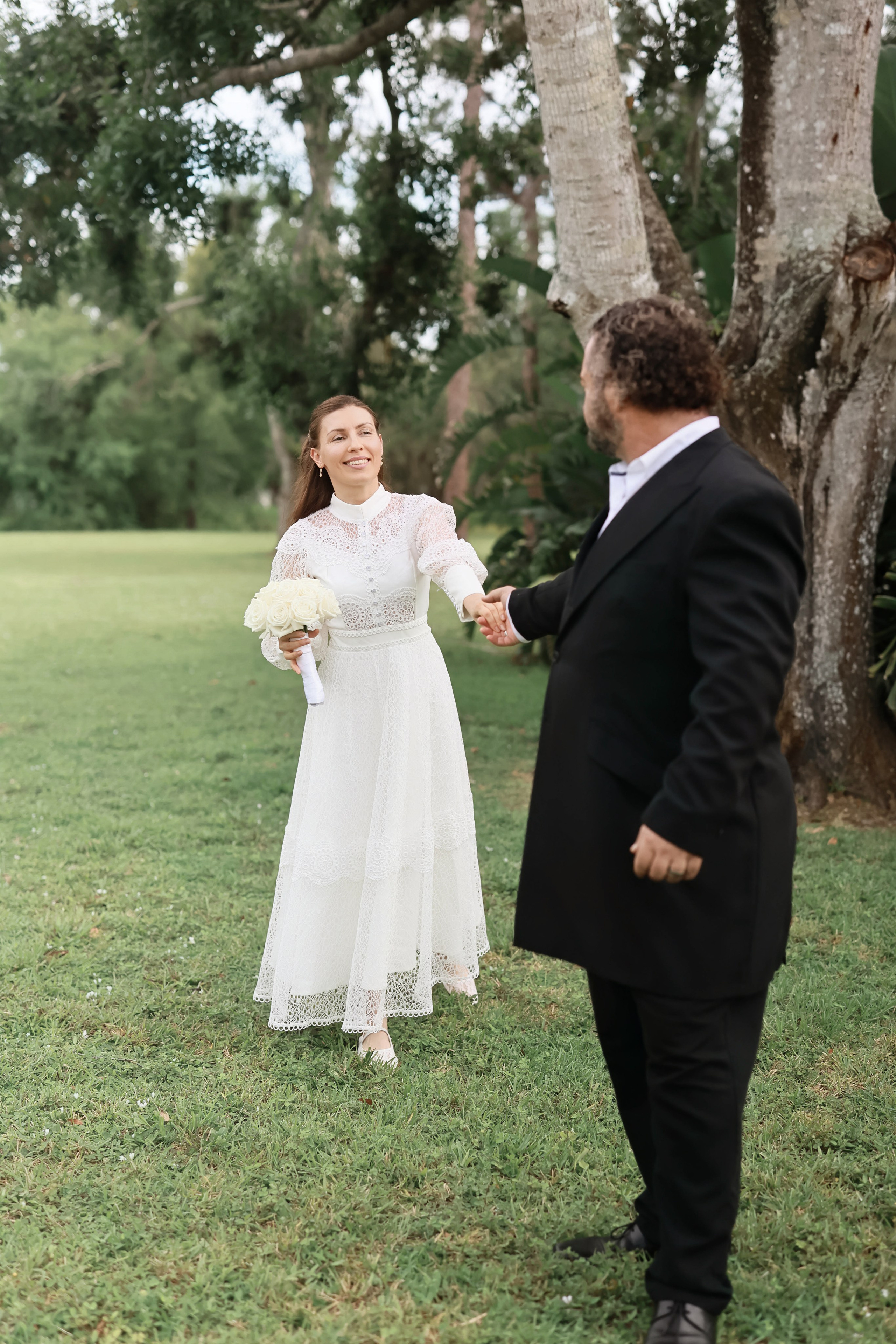 Intimate Church Wedding in Sarasota, Florida. Wedding and family photographer Olga Belianskaia