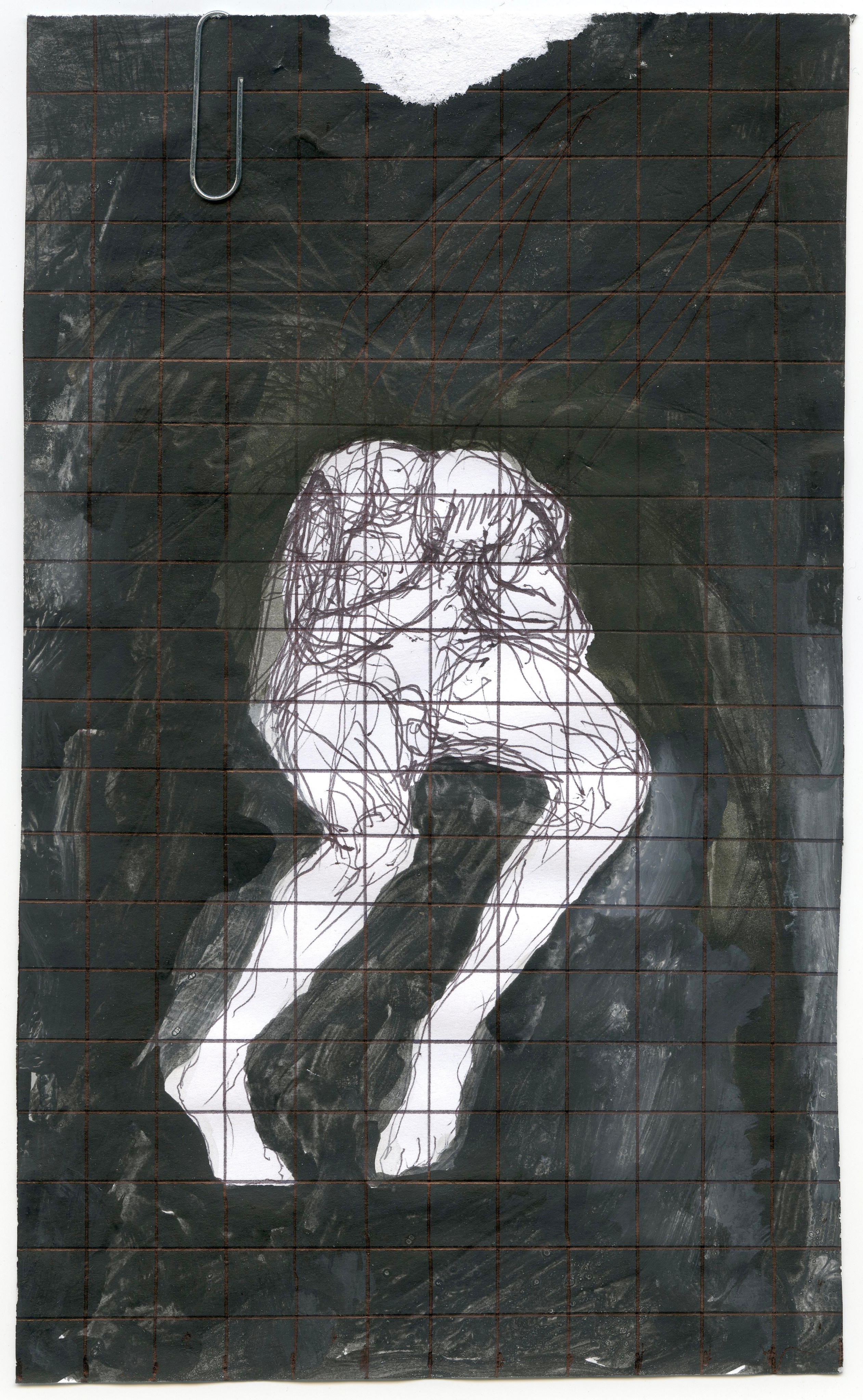 FLIGHT I, painting, drawing, Lot VI / Flight VI, sketches, notes, Andrzej Strumiłło, Andrzej Strumillo, FLIHGT series, polish contemporary art, polish artist, contemporary art in modern Poland, contemporary polish artists, best polish painters, best polish artists, famous polish artists