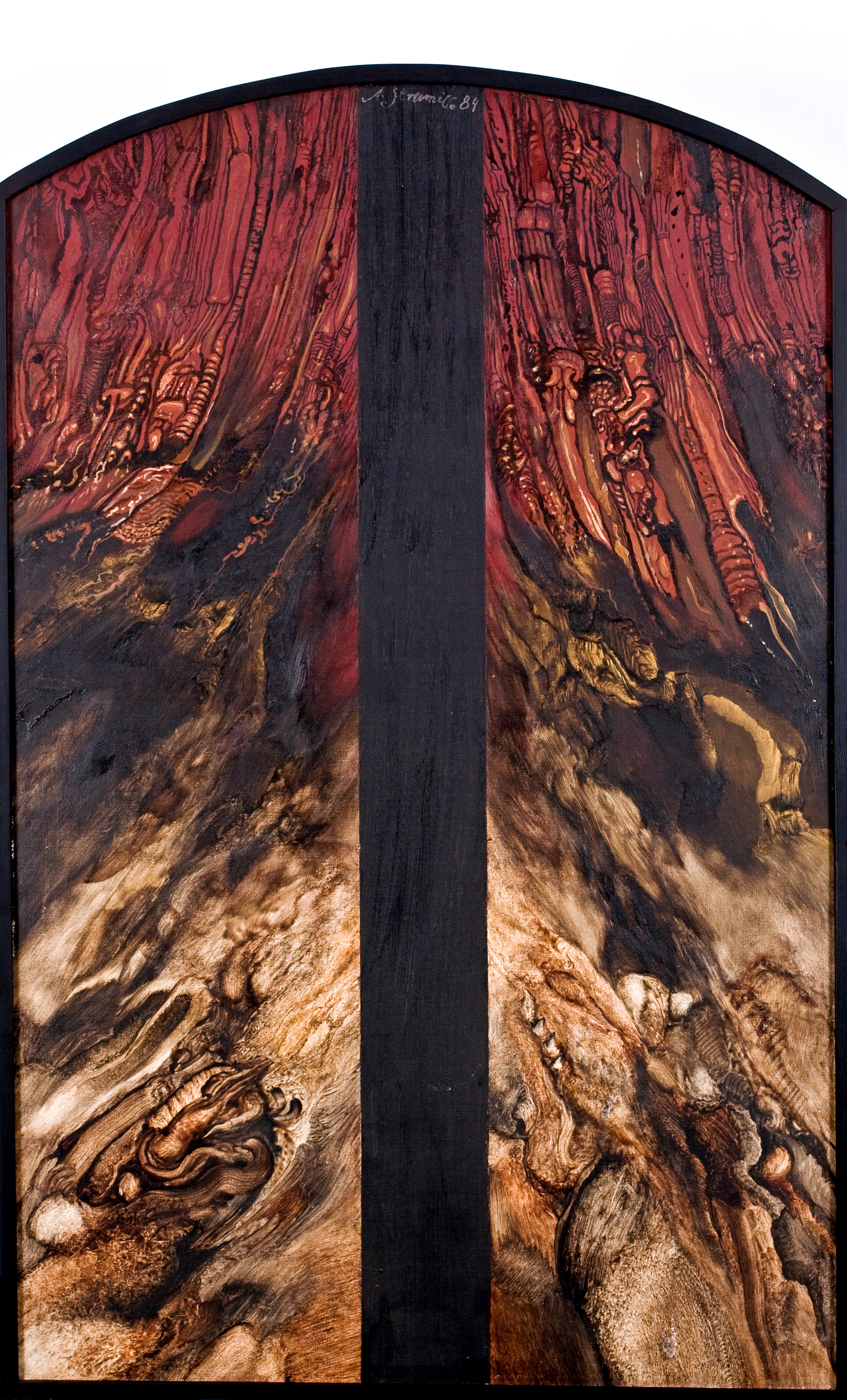 Wczesne prace, 1970 – 2000, rysunek, malarstwo, Andrzej Strumiłło, Andrzej Strumillo, cykl Mandala, polska sztuka współczesna, polski artysta, sztuka współczesna we współczesnej Polsce, współcześni polscy artyści, najlepsi polscy malarze, najlepsi polscy artyści, znani polscy artyści,