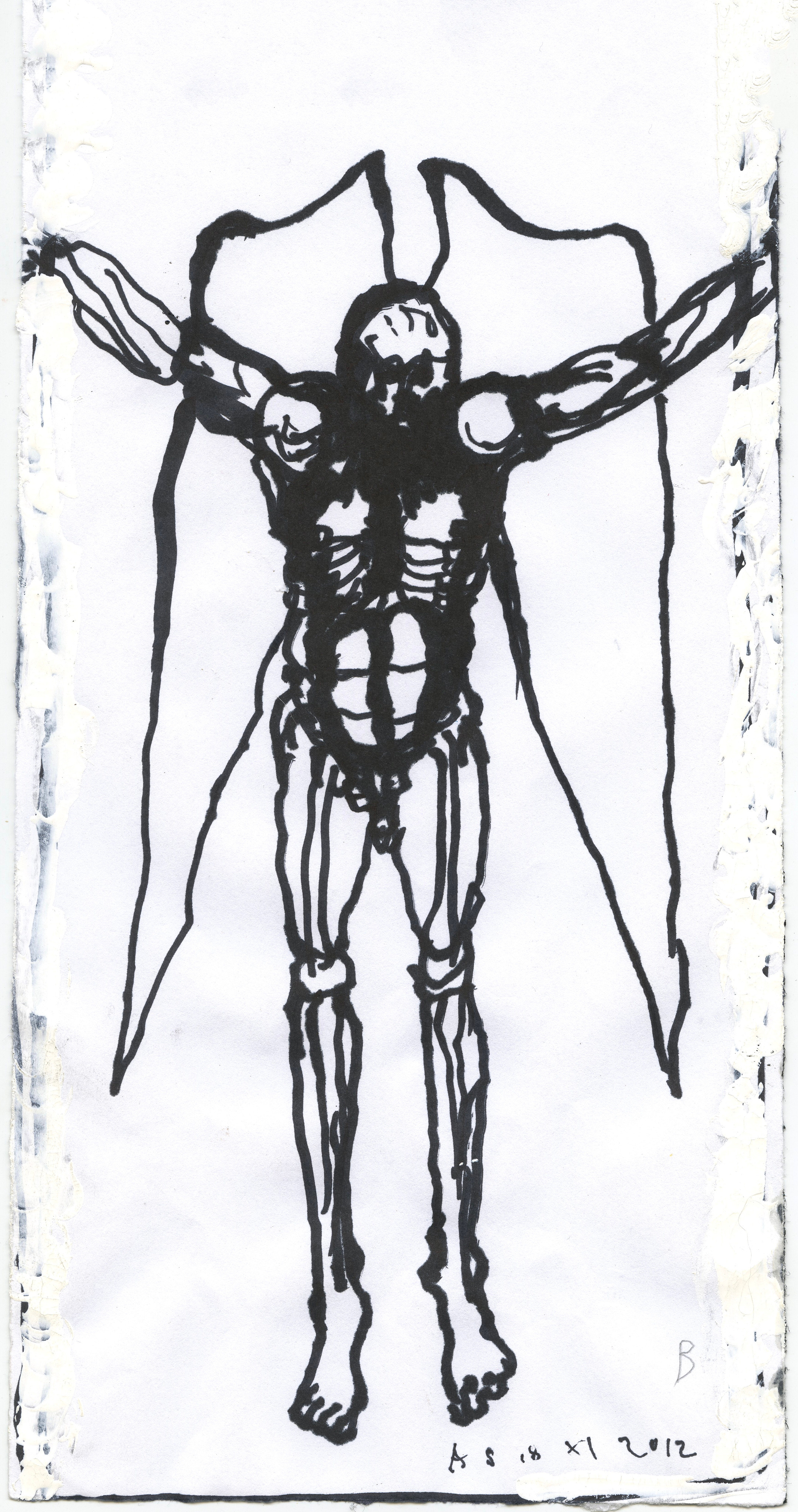 FLIGHT I, painting, drawing, Lot VI / Flight VI, sketches, notes, Andrzej Strumiłło, Andrzej Strumillo, FLIHGT series, polish contemporary art, polish artist, contemporary art in modern Poland, contemporary polish artists, best polish painters, best polish artists, famous polish artists