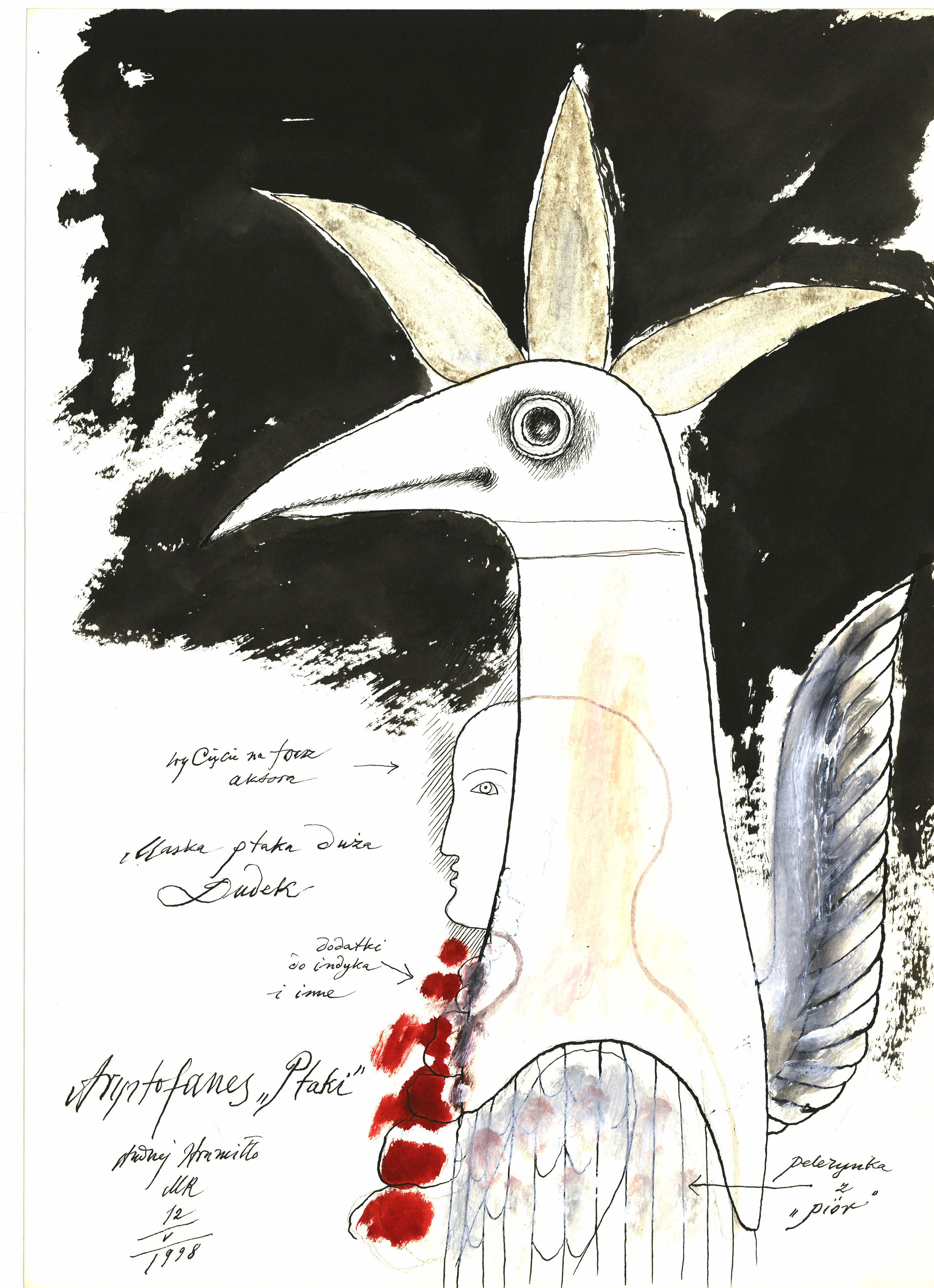 Aristophanes, "Birds", Dramatic Theater, Białystok, 1998