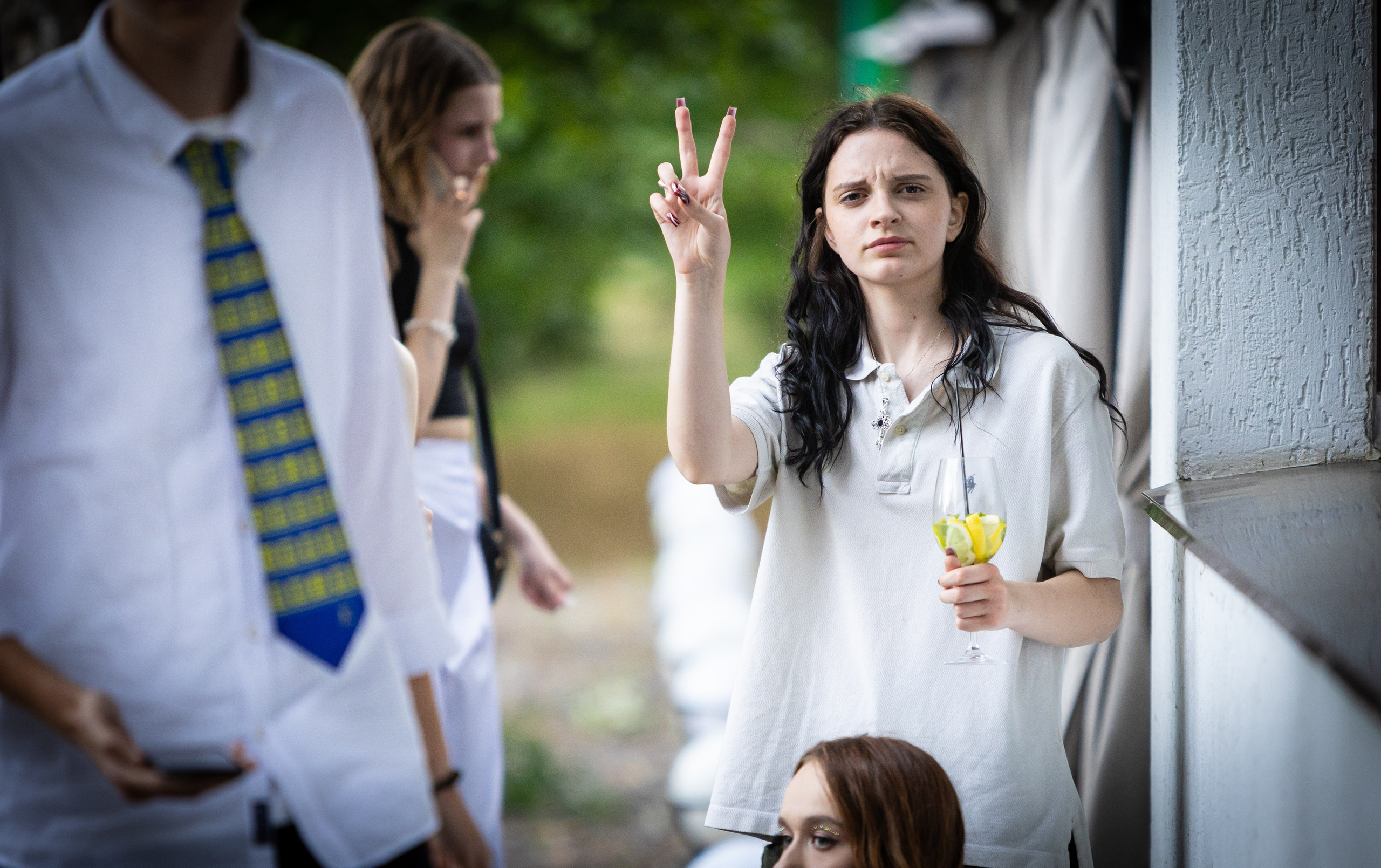 Пример фотосессии последний звонок и выпускной 11А, все в куче по очереди