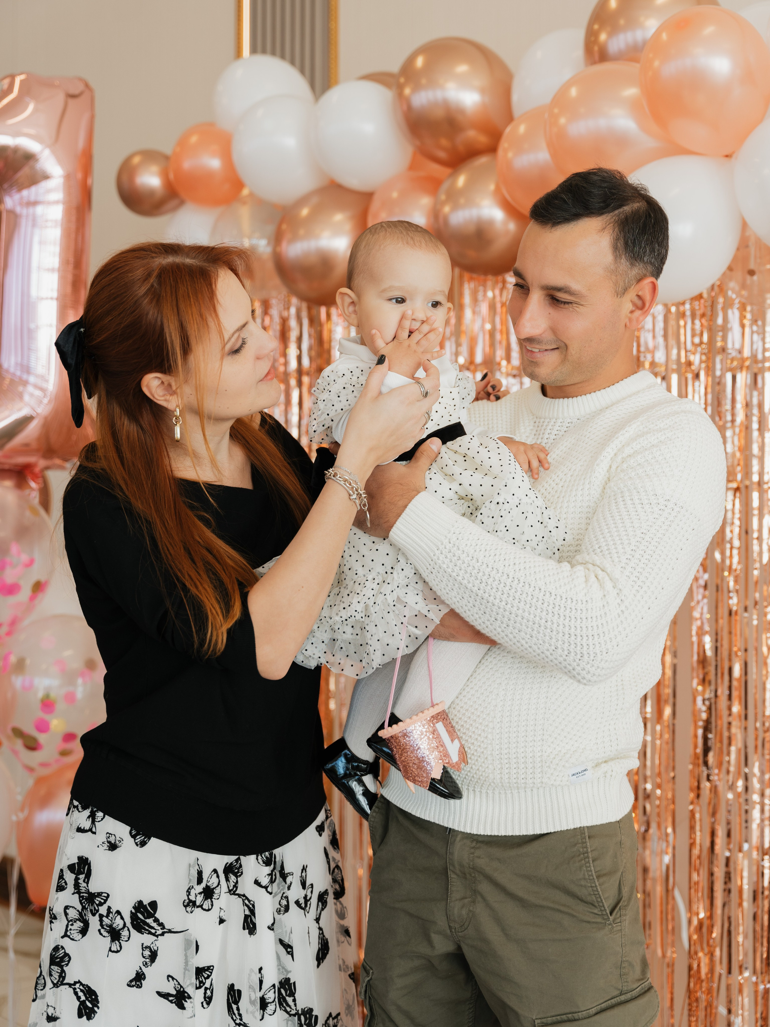 First birthday photoshoot Emily