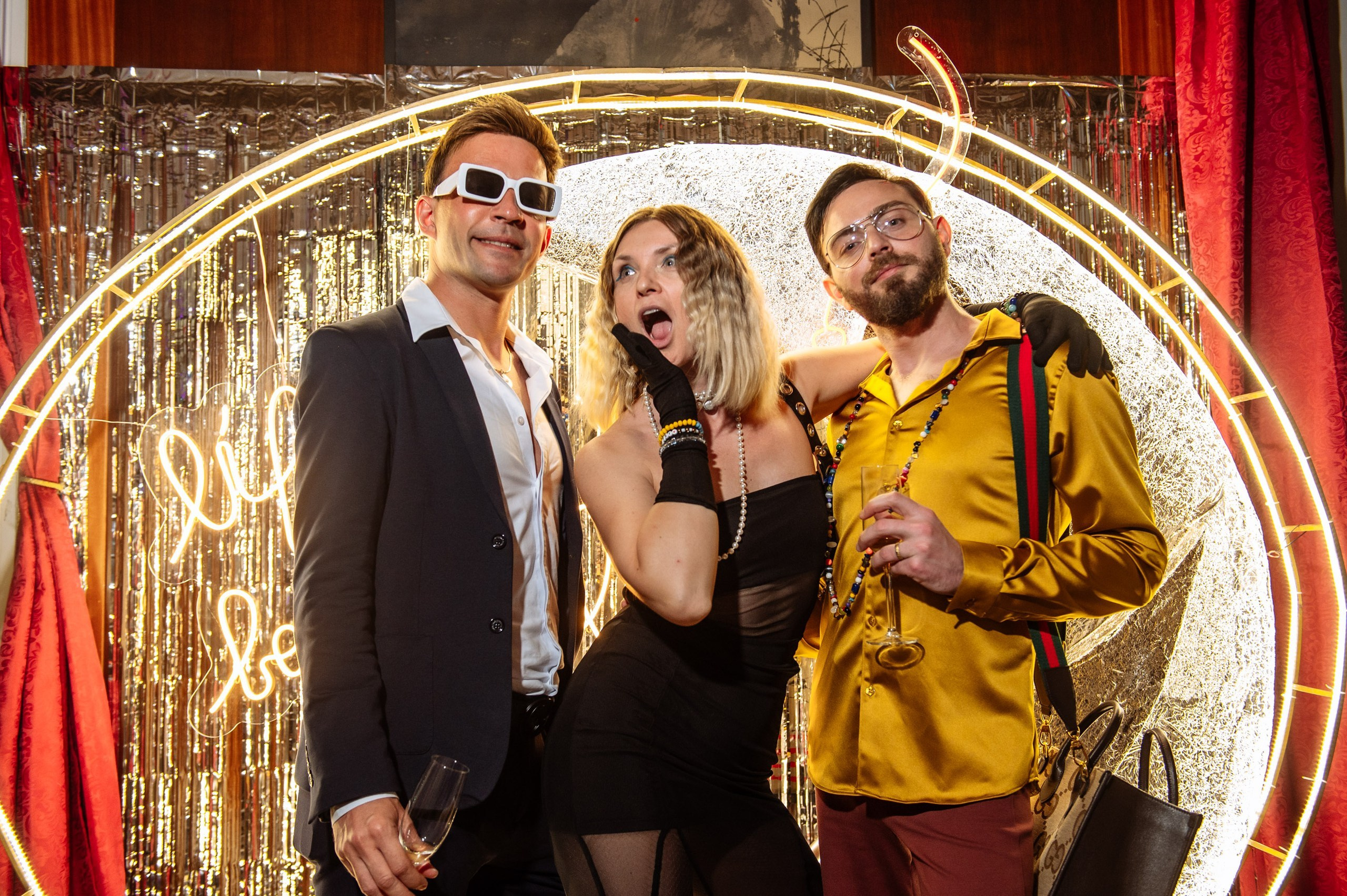 Show en estilo Studio 54 — fotografía de evento temático. Фотограф Екатерина Гасанова — фотосессии в Барселоне