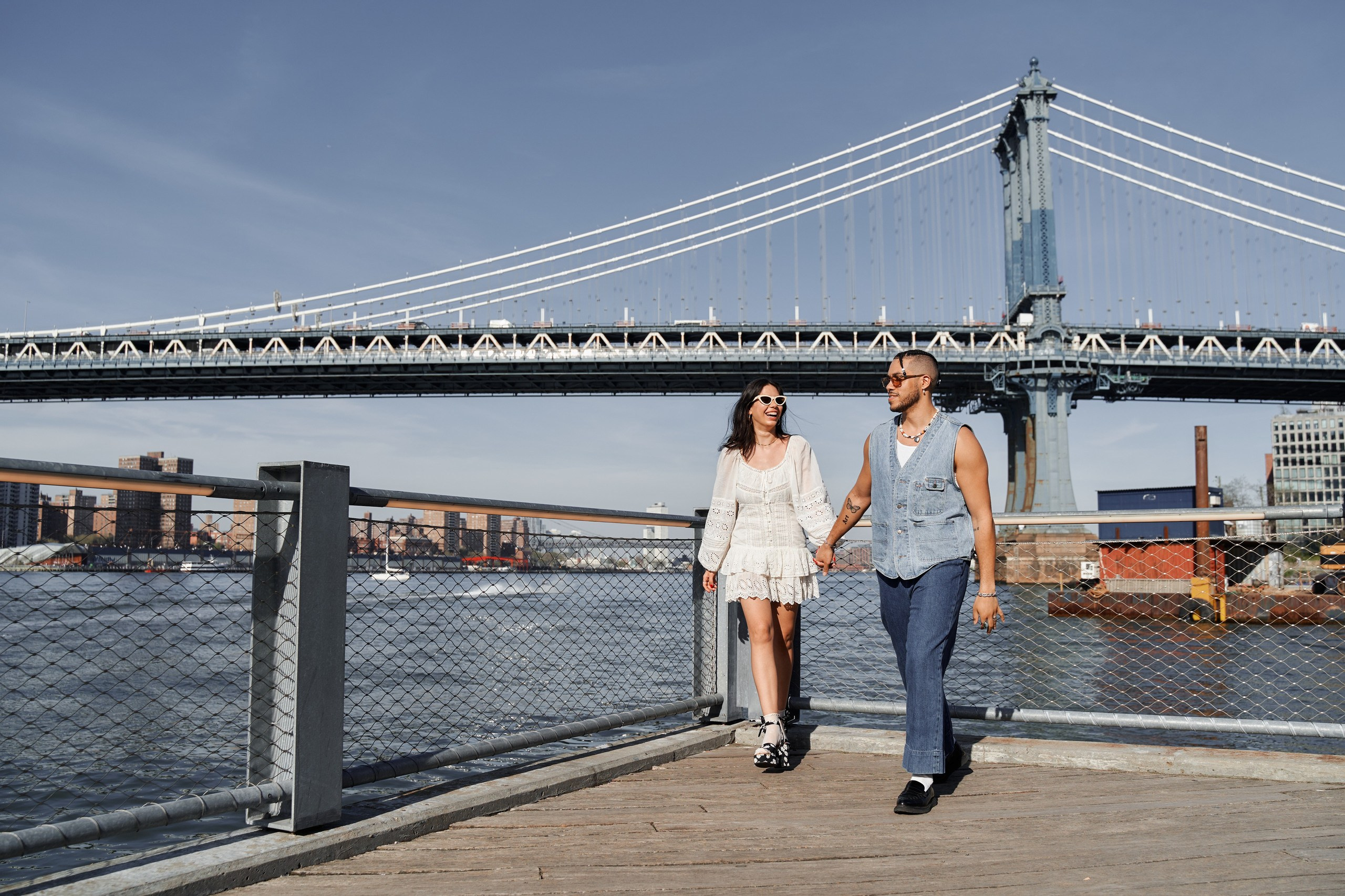 Engagement photo shoot NYC. Professional Wedding and event photographer USA New York