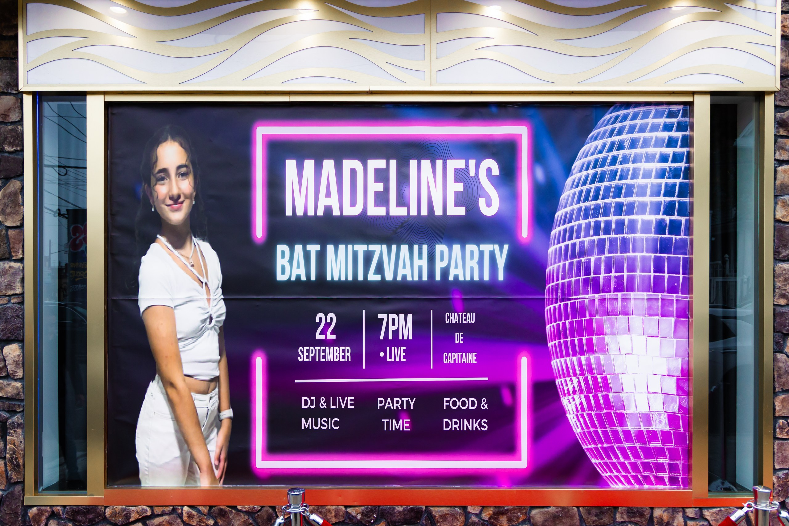 Madeleine’s Bat Mitzvah Party. Mazal Tov Studio