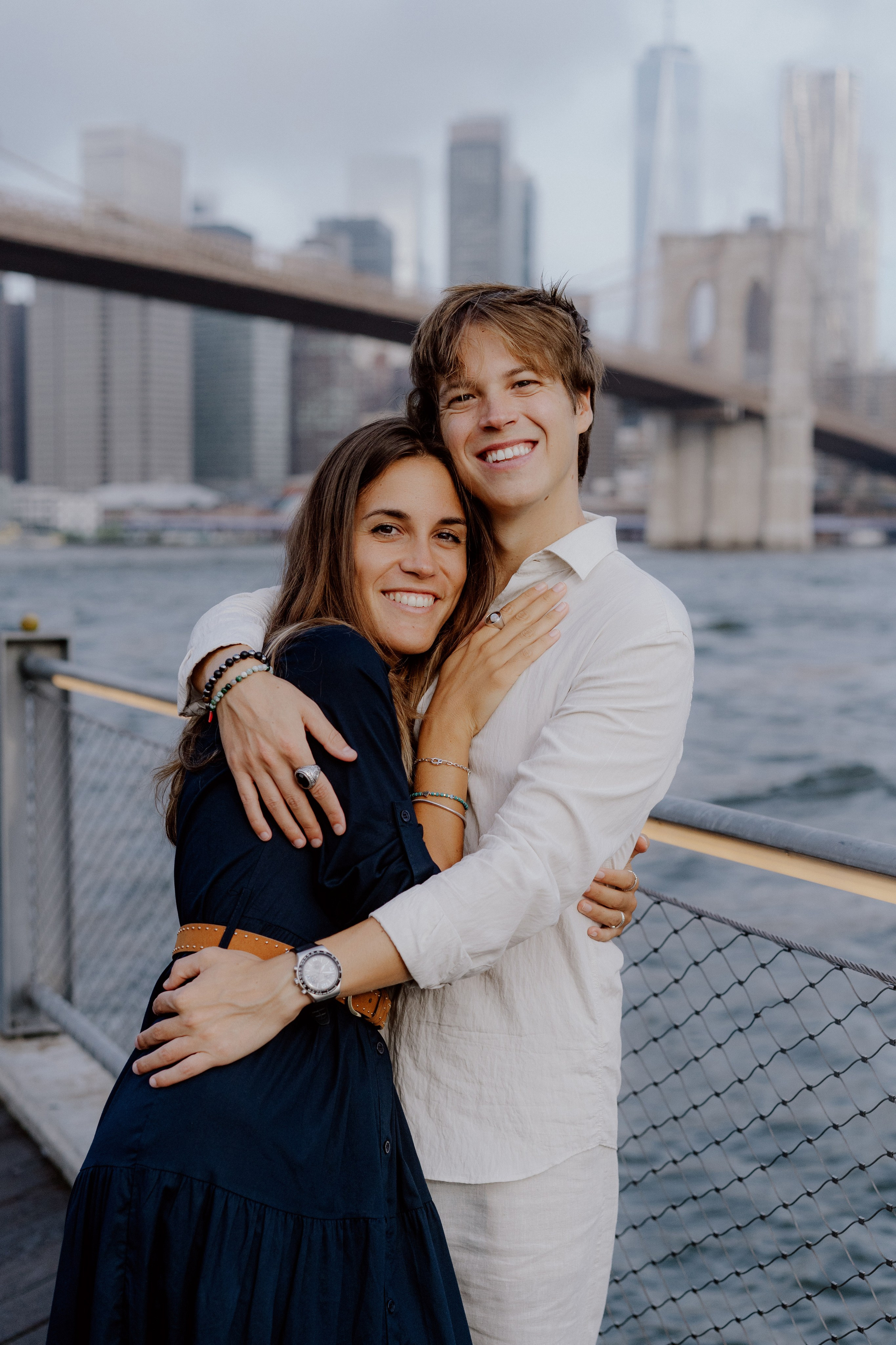 Photoshoot for a couple in New York City. M Atelier | Art Portraits