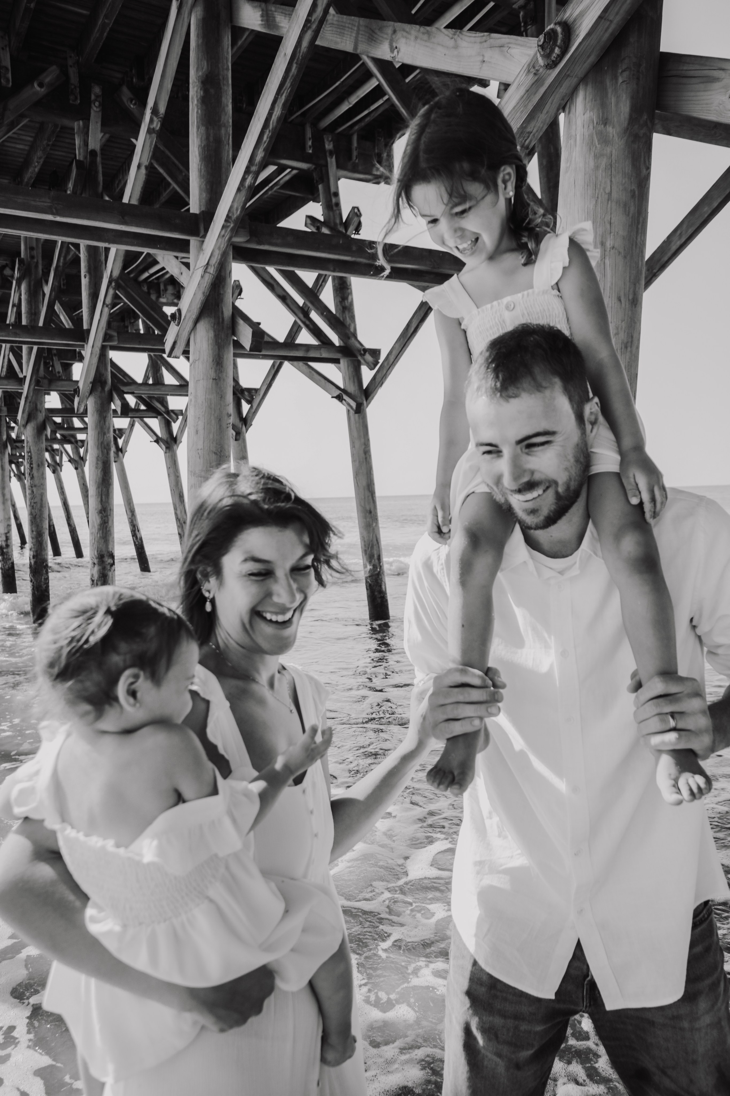 Black&White. Family vacation photographer in Myrtle Beach