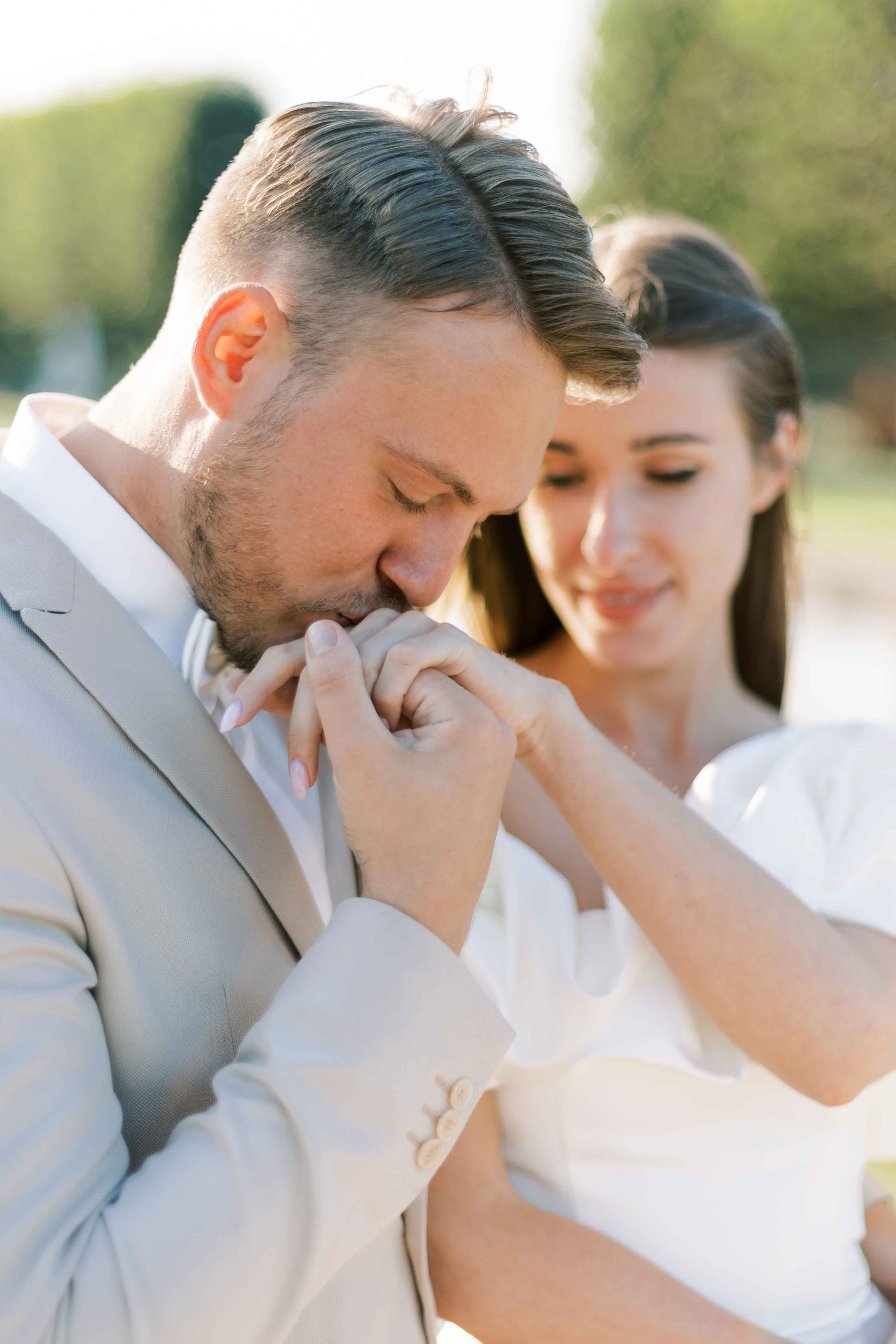 After Wedding Shoot at Sunset