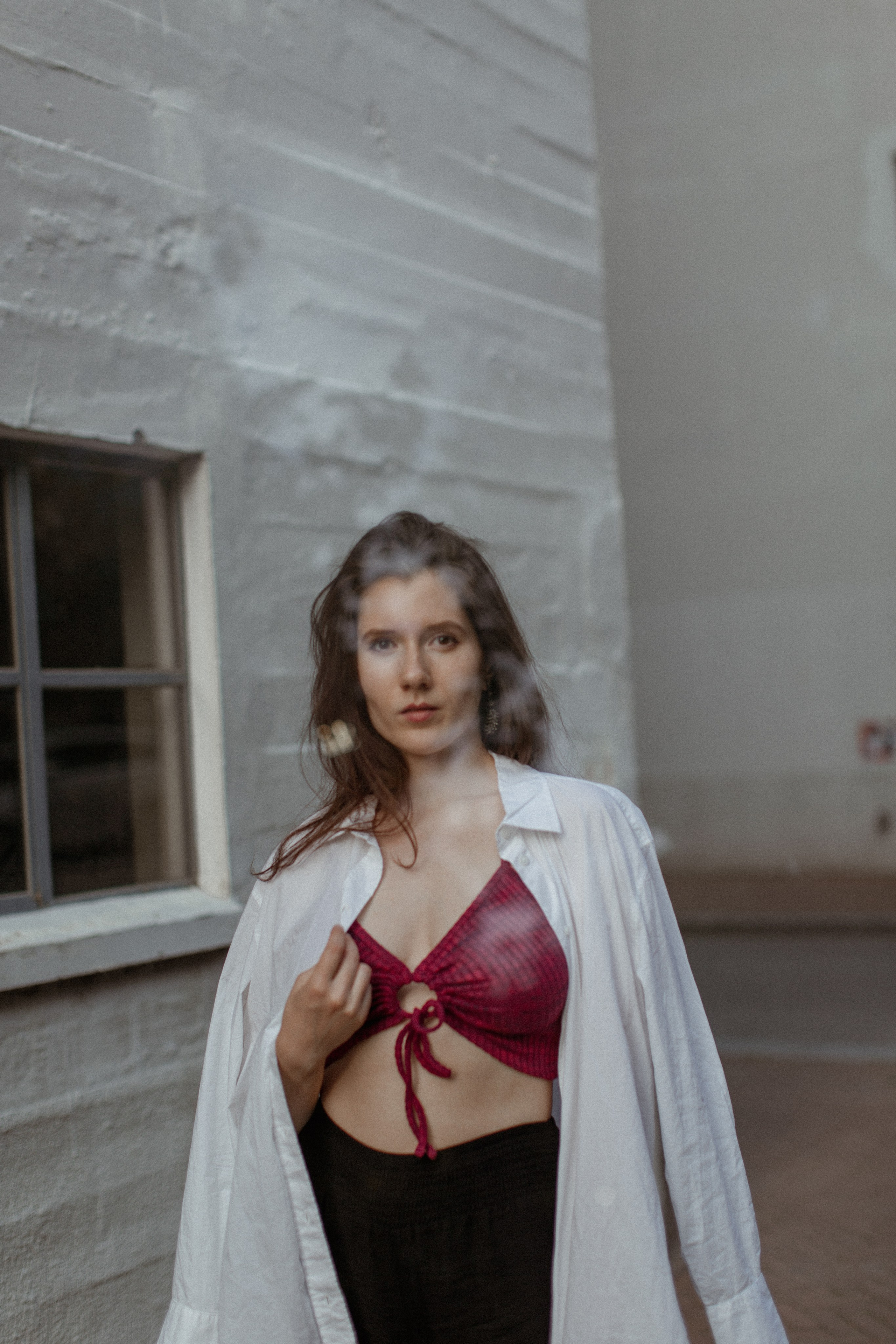 Oksana. The 1st photoshoot in life. True self