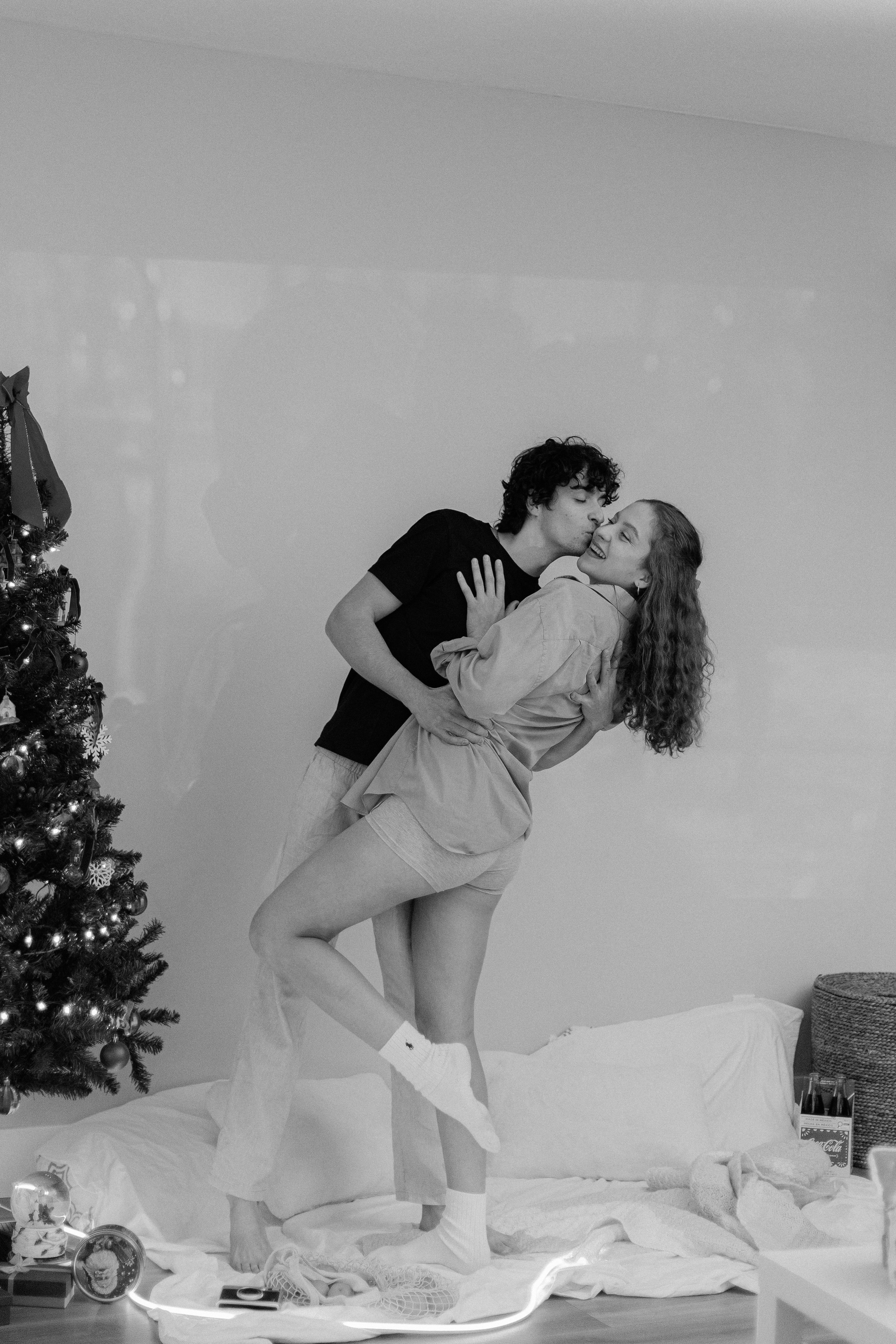 Christmas magic together. Home