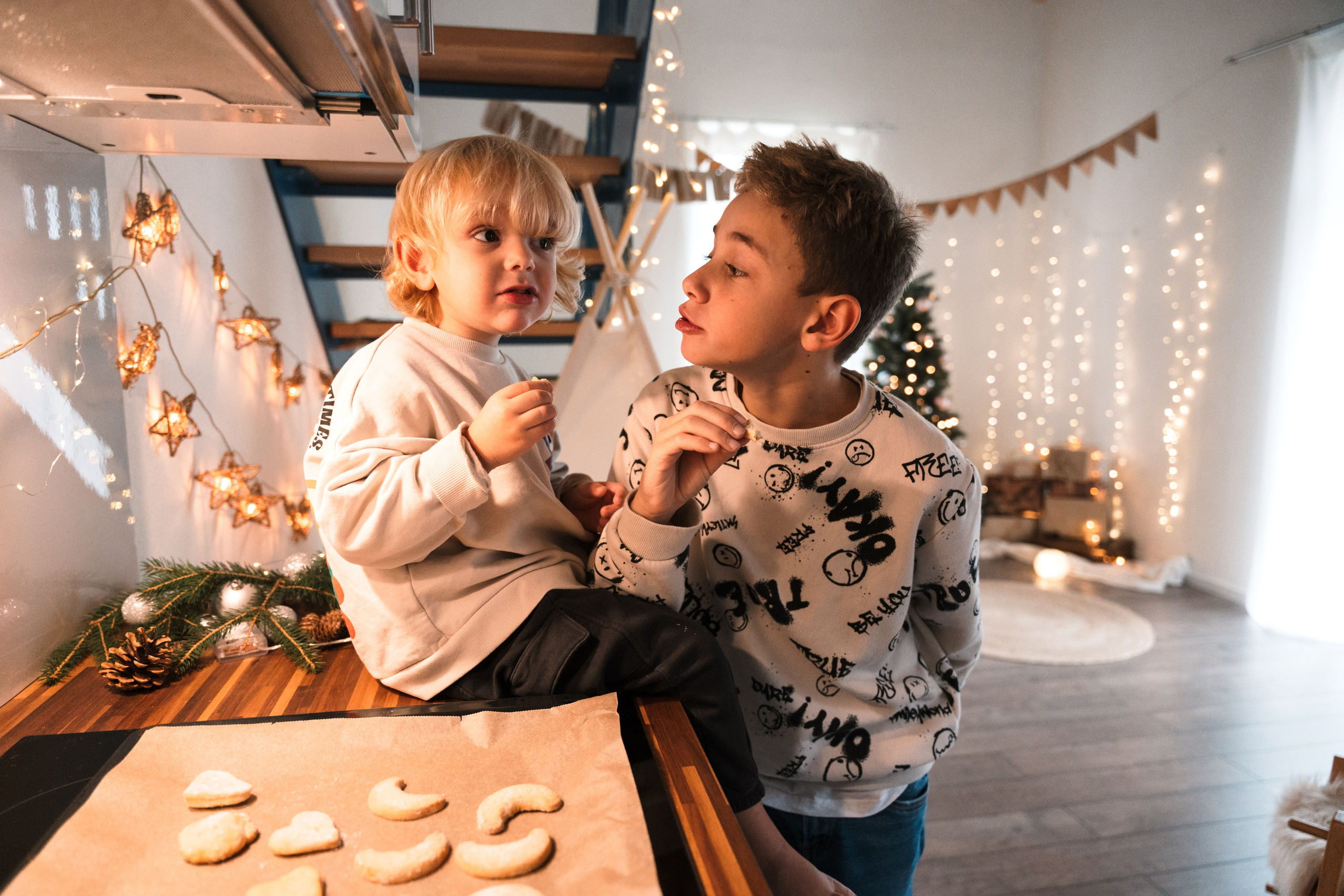Christmas Studio Photoshoot. Elena Seewald