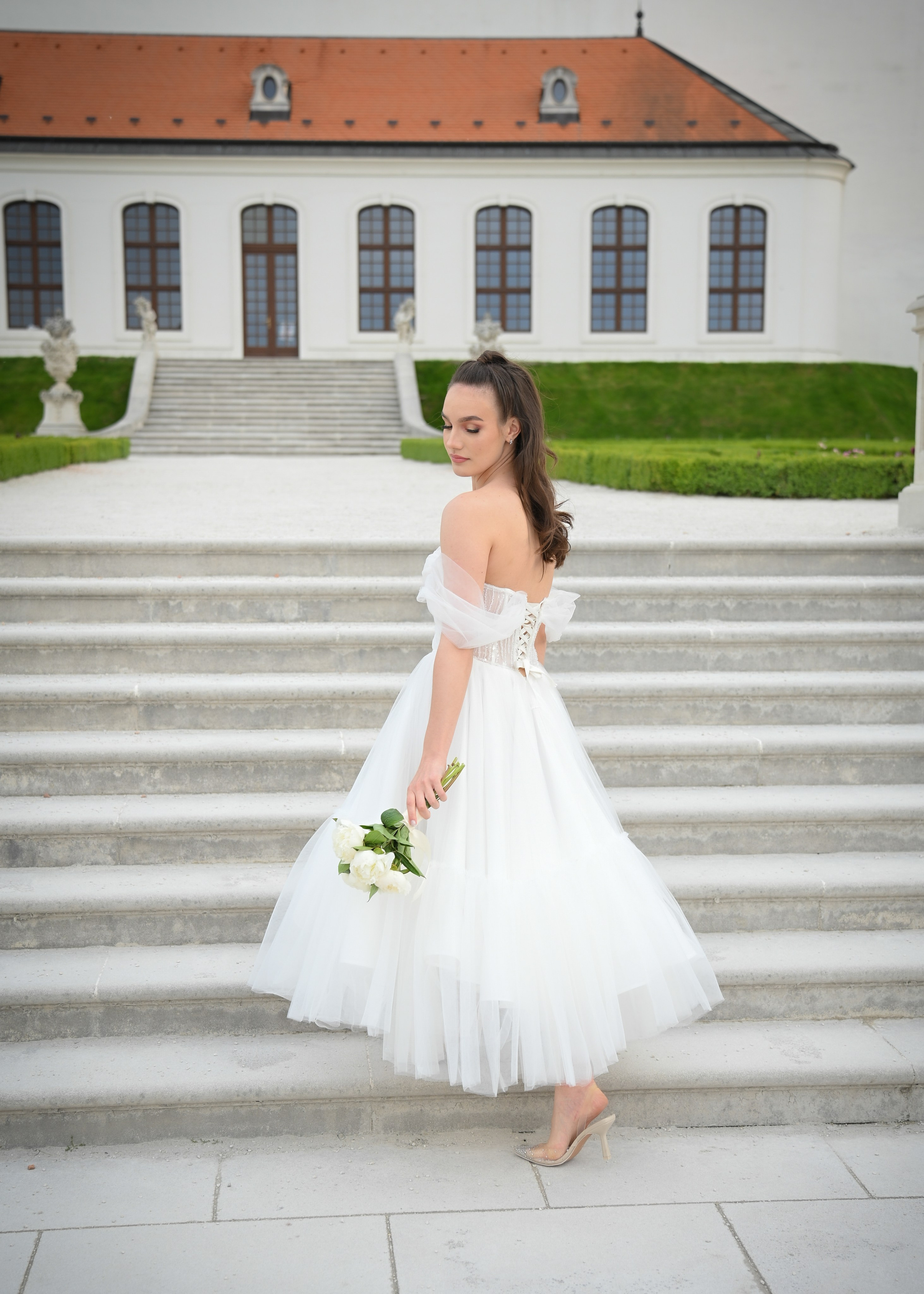 Eugene & Diana in Bratislava Castle. Photo Vienna and Bratislava