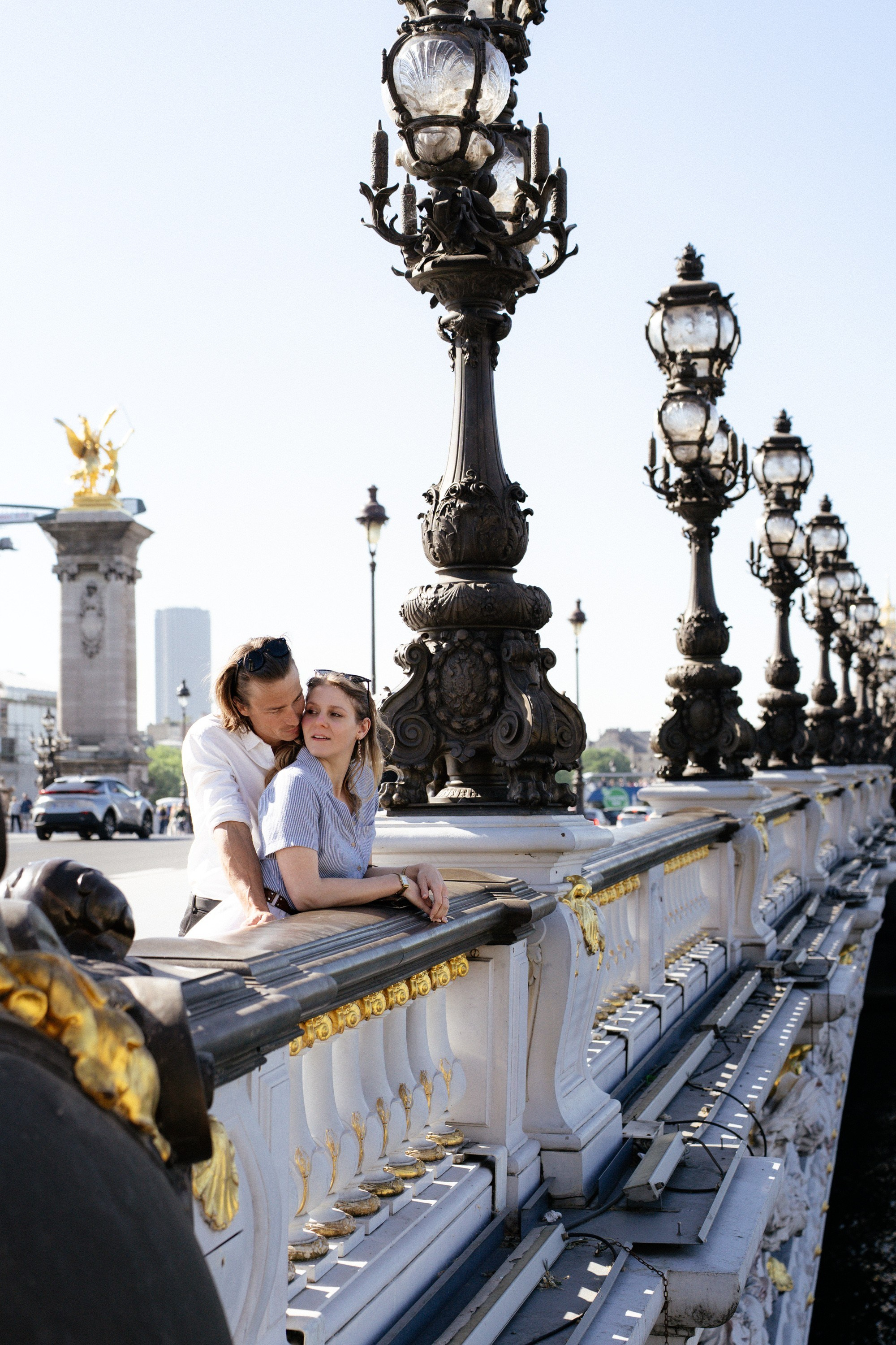 Love Story: Pont Alexandre III. Photographe et vidéaste à Paris