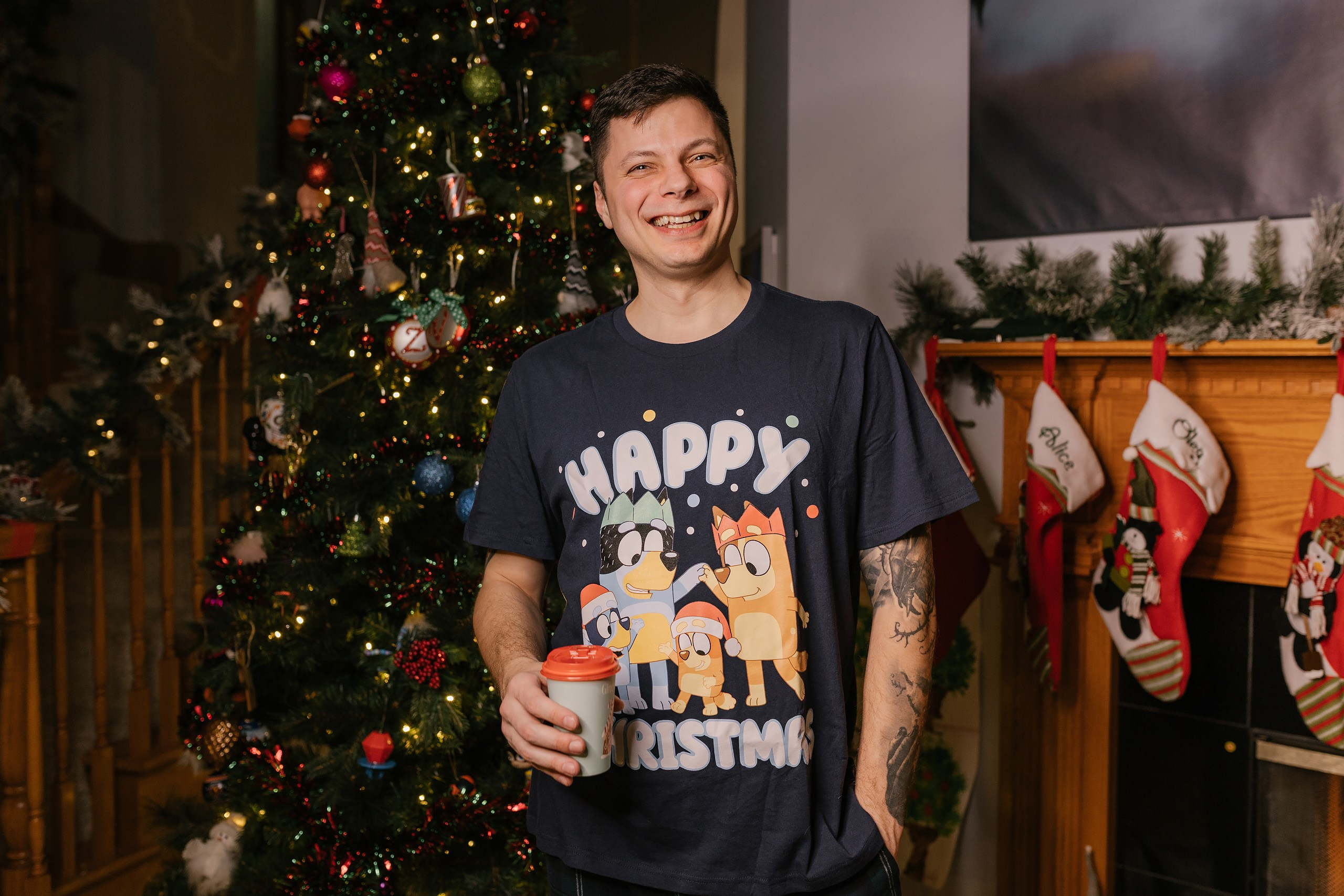 12.07.2025 Christmas Photoshoot. Wedding family event photographer in Chicago Nick Yushevich