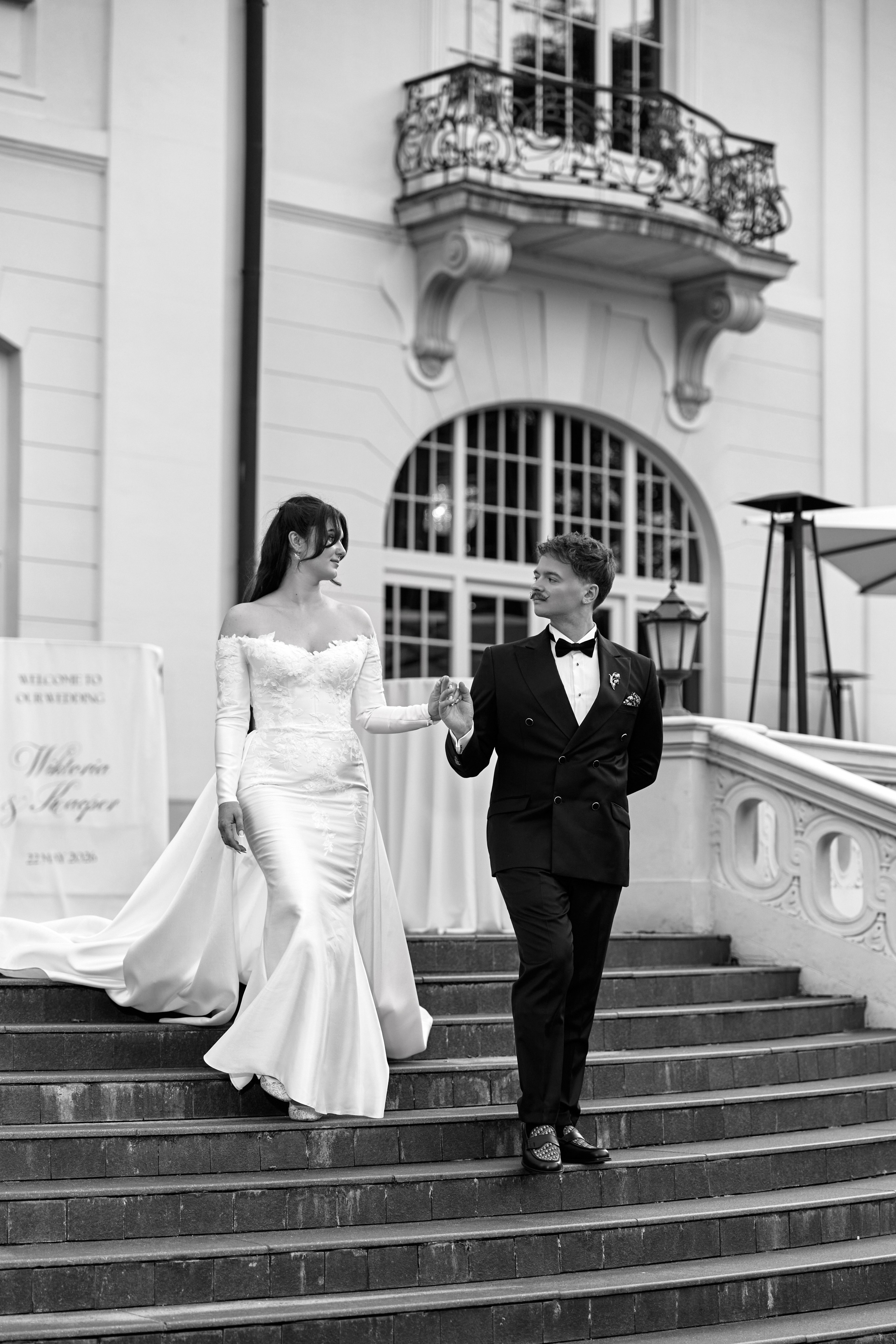 Wiktoria & Kacper. Pałac Goetz. Fotograf ślubny i rodzinny w Krakowie Yana Klymova