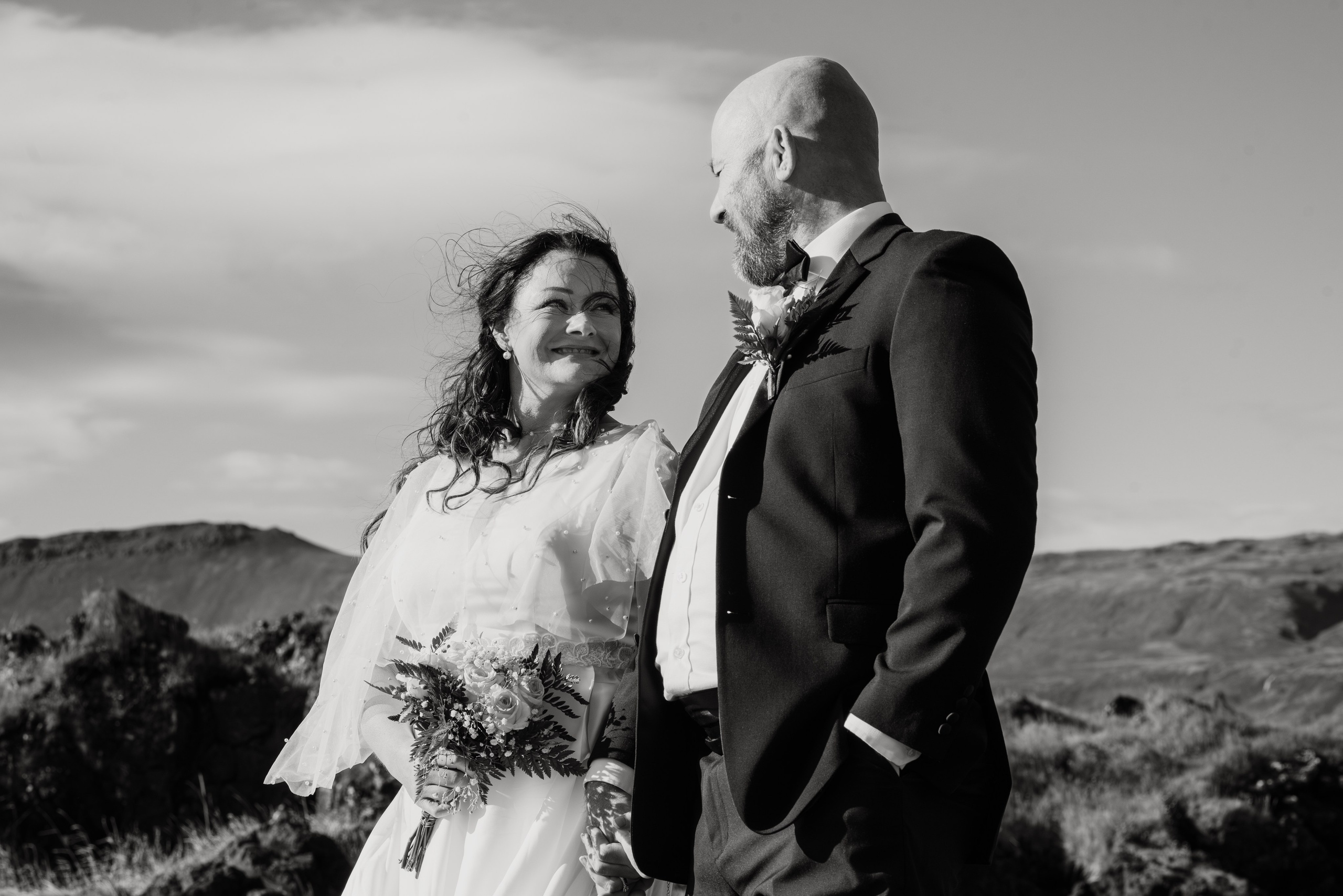 Emma and Phil. Michalina Dzianach Wedding Photographer Iceland