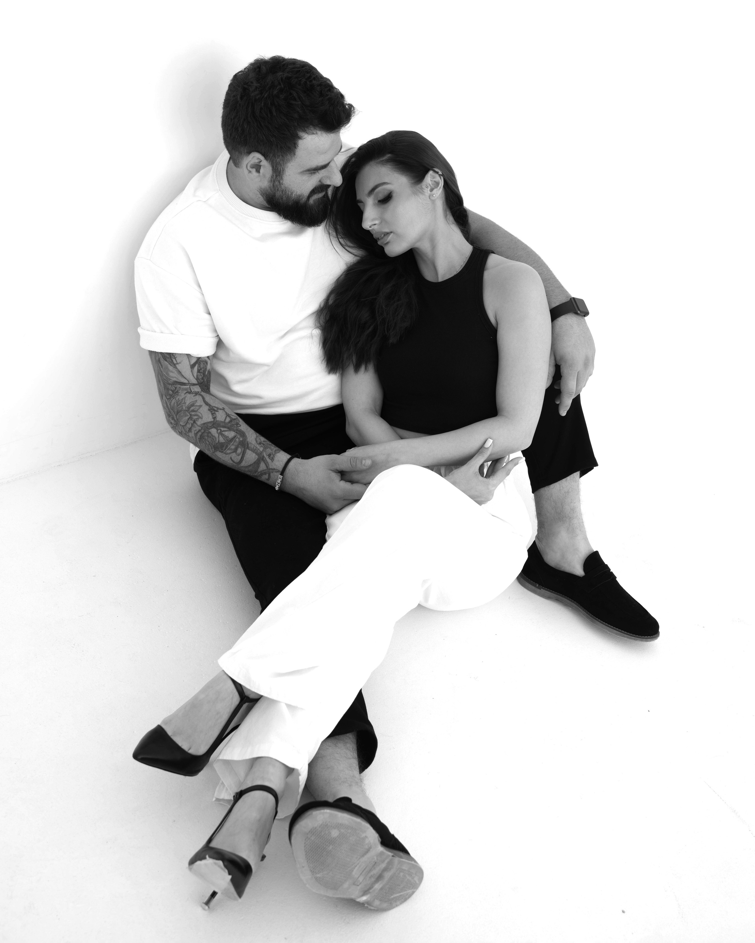 წყვილის ფოტოსესია სტუდია. Sallybar Photography