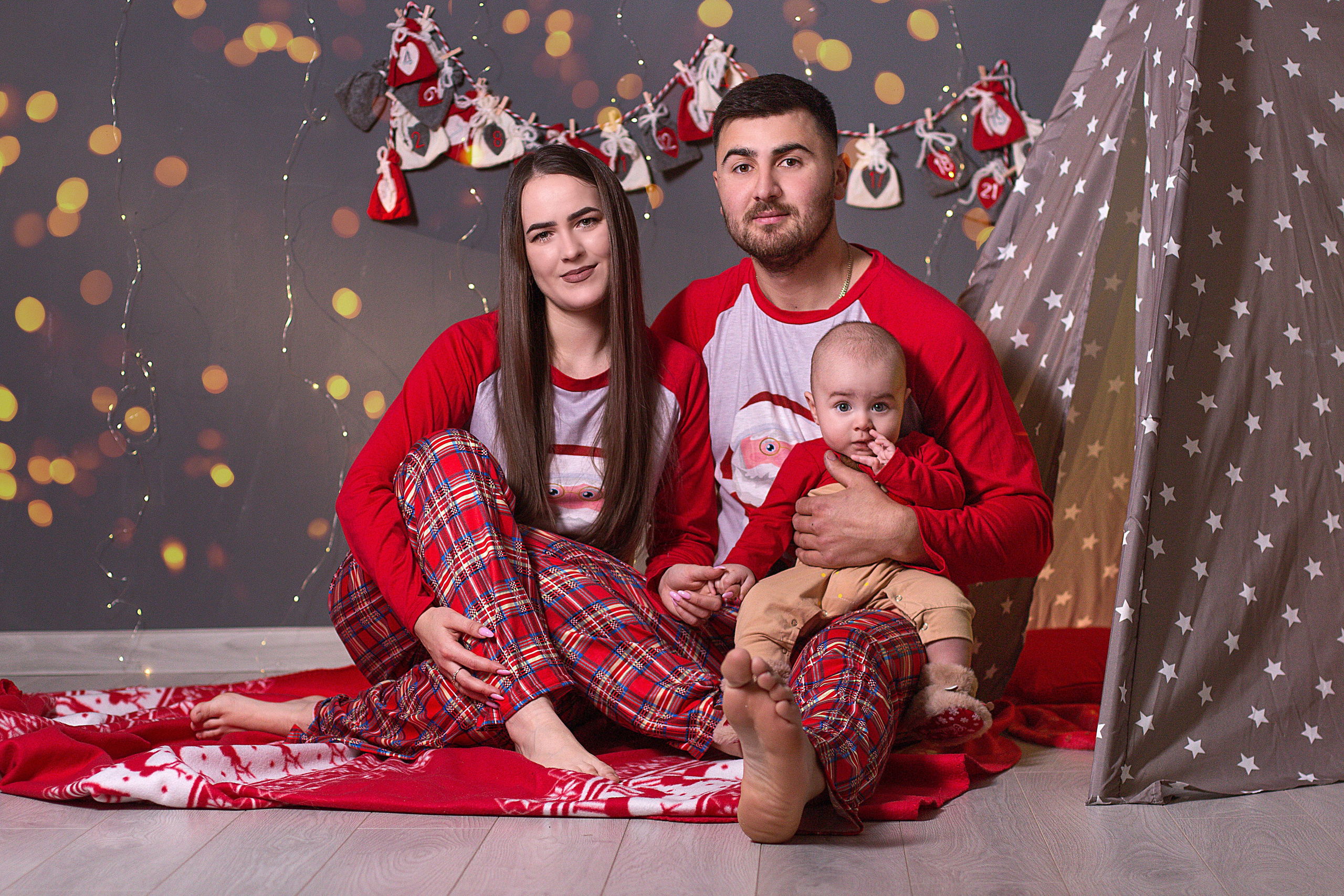 Новый год в студии. Детский и семейный фотограф в г. Бельцы