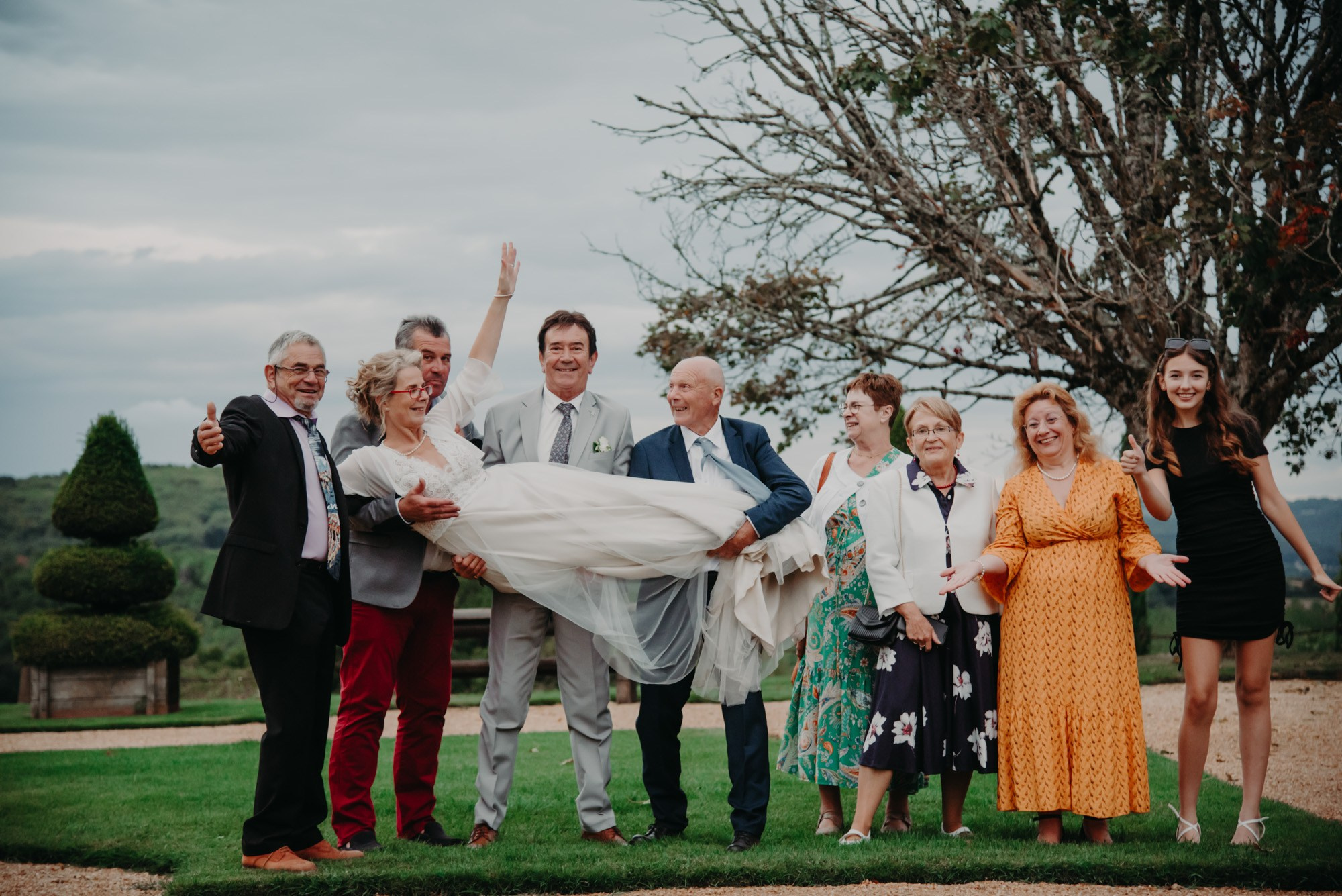 Sabine et Jacques. Photoshoot in France