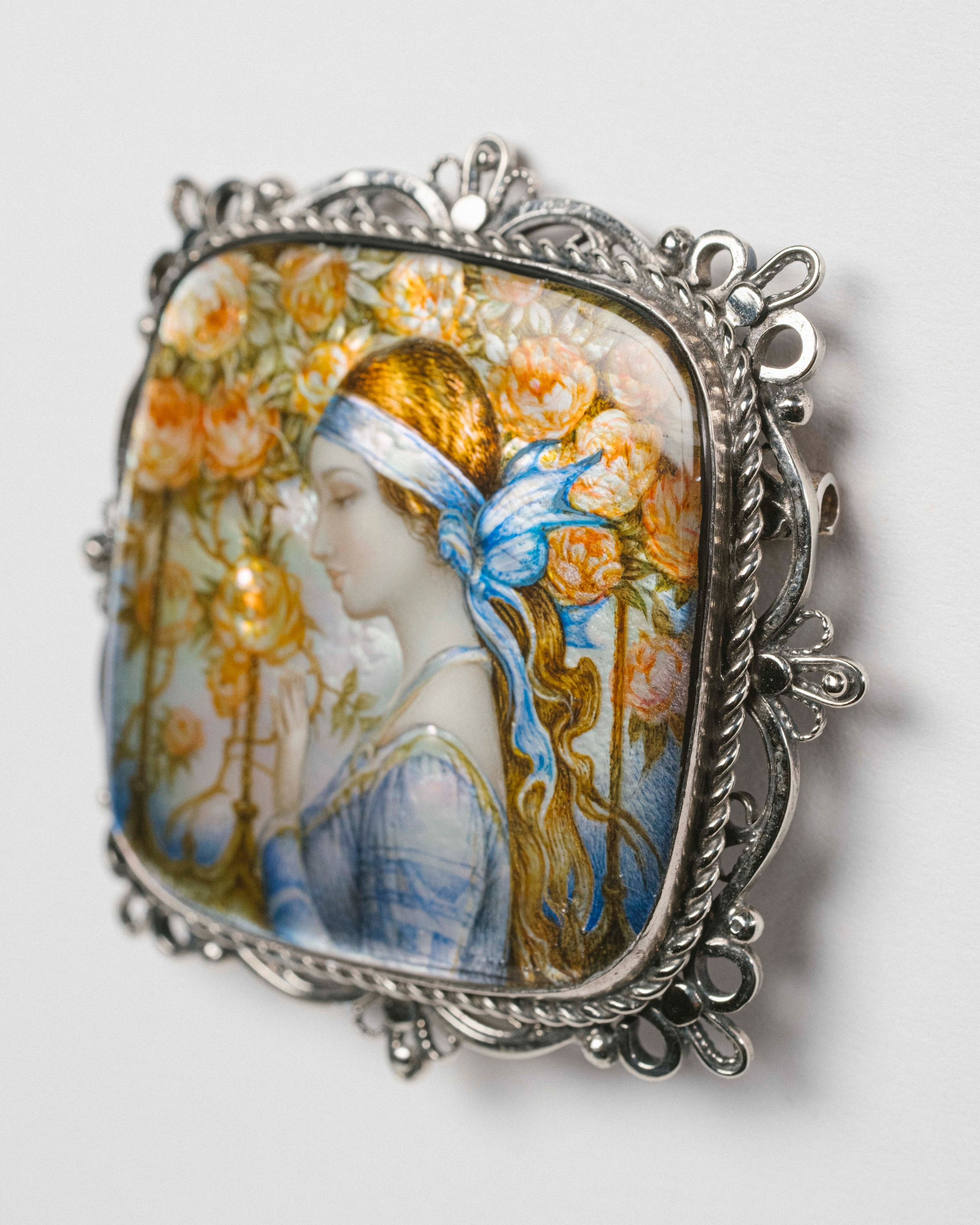 Girl with a Blue Ribbon. Marina Rogatova