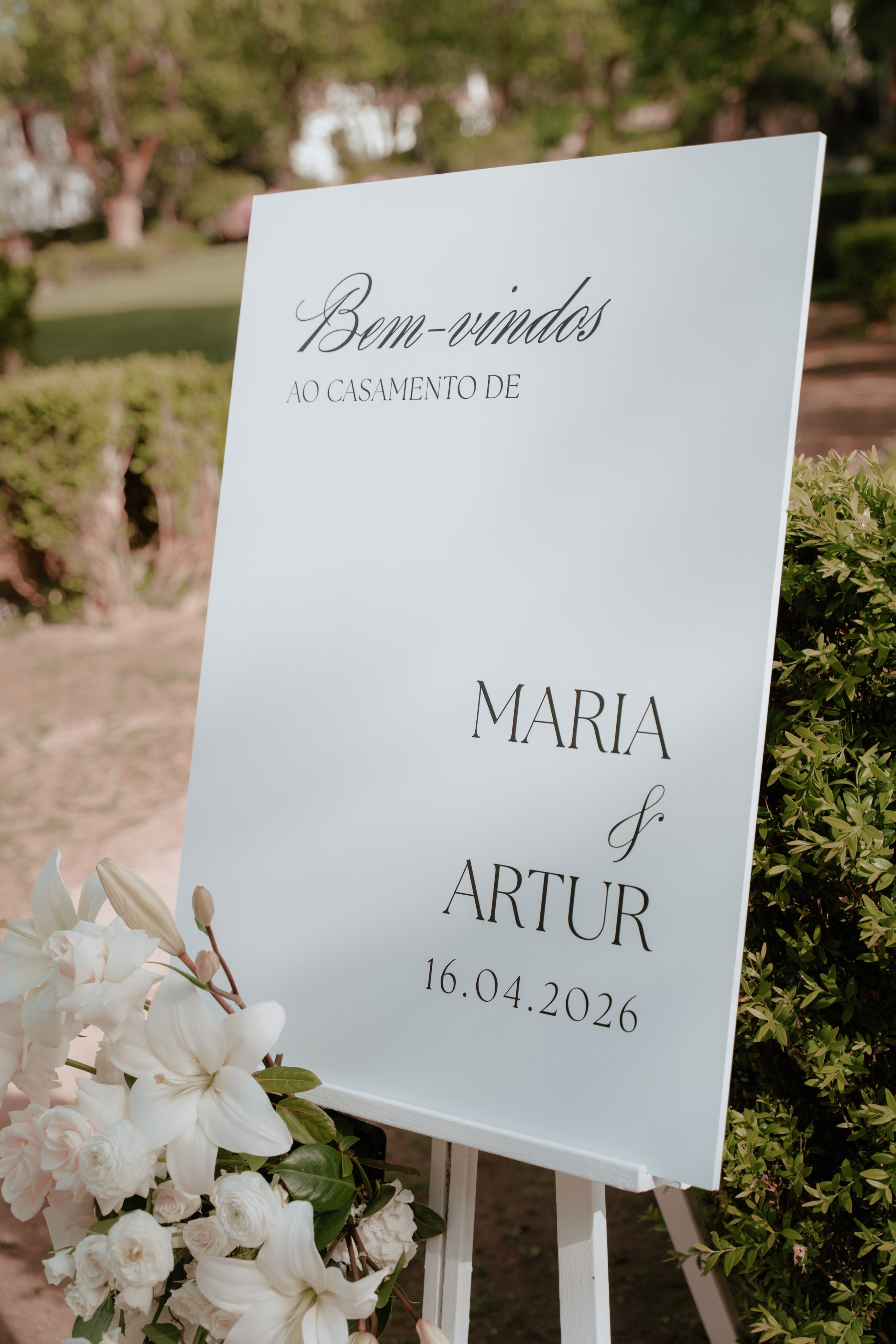 Maria & Artur. Fazemos o seu casamento ser lembrado por gerações