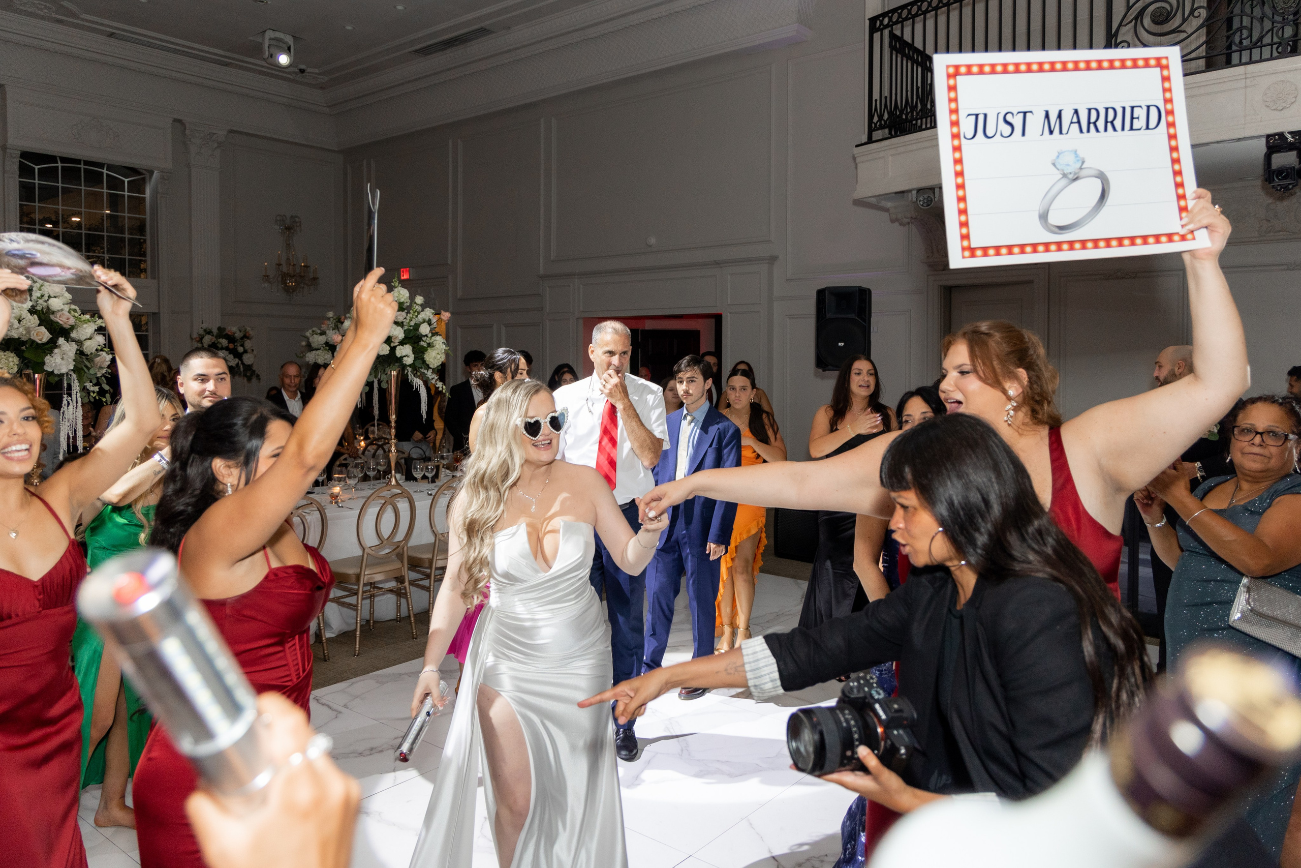 Erica & Vincent, The Estate at Florentine Garden, NJ. Wedding Photo & Video