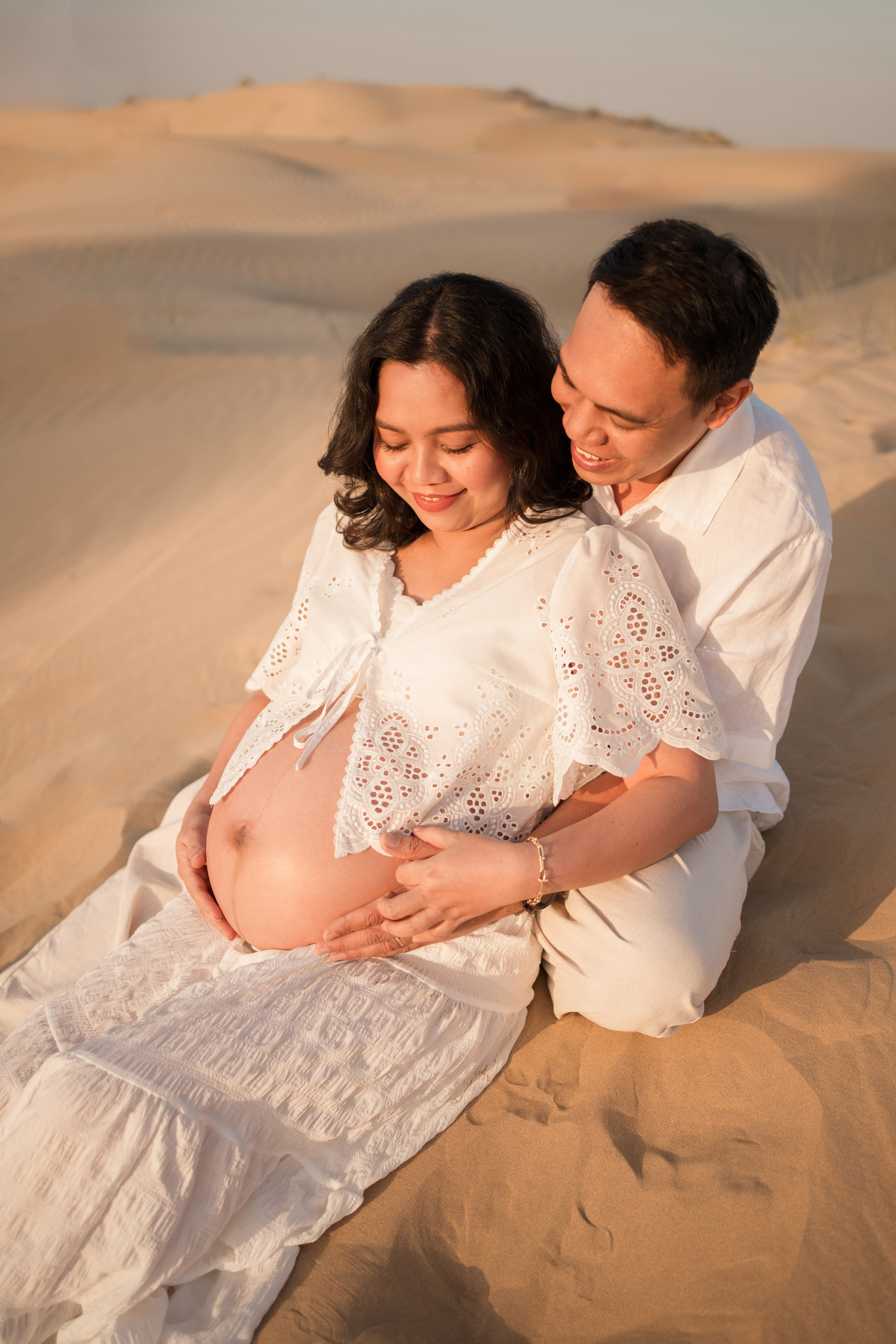 Desert sunrise. Angela Iakovleva — Family Photographer in Dubai