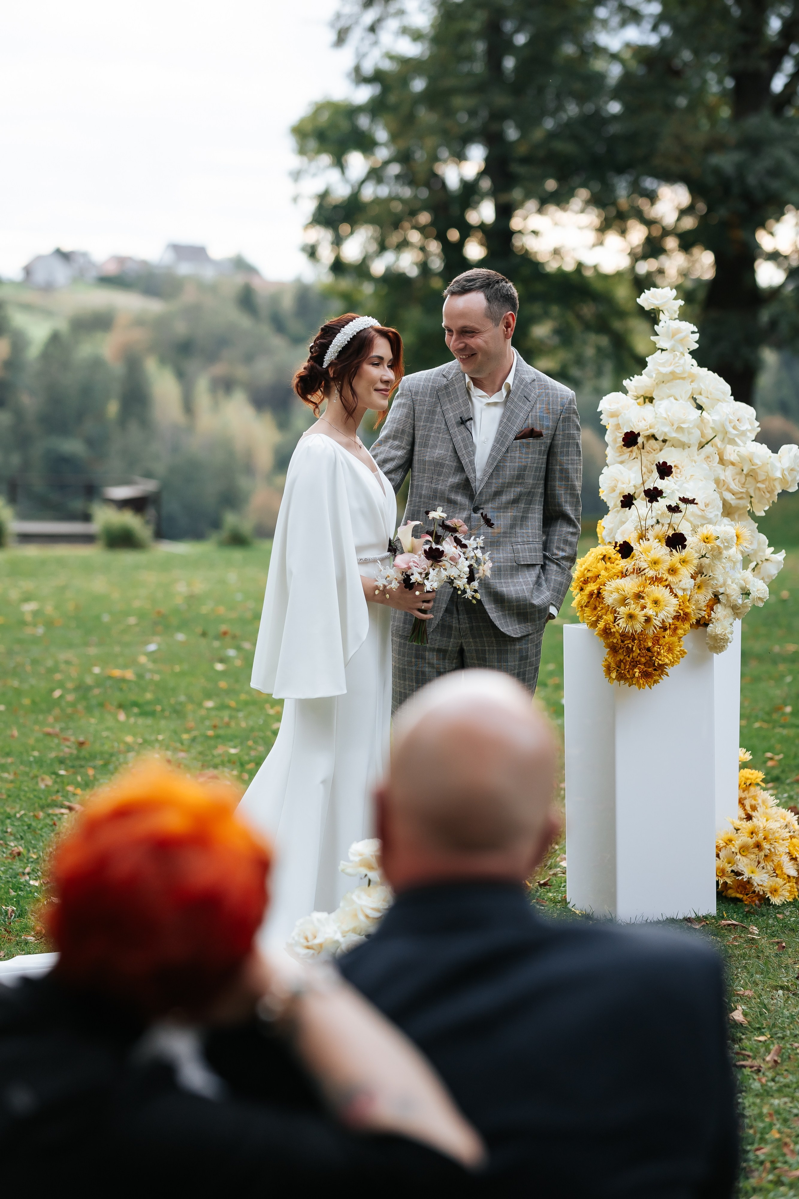 Maria & Serhiy. Dwor Sierakow. 25.09.2024. Fotograf ślubny i rodzinny w Krakowie Yana Klymova