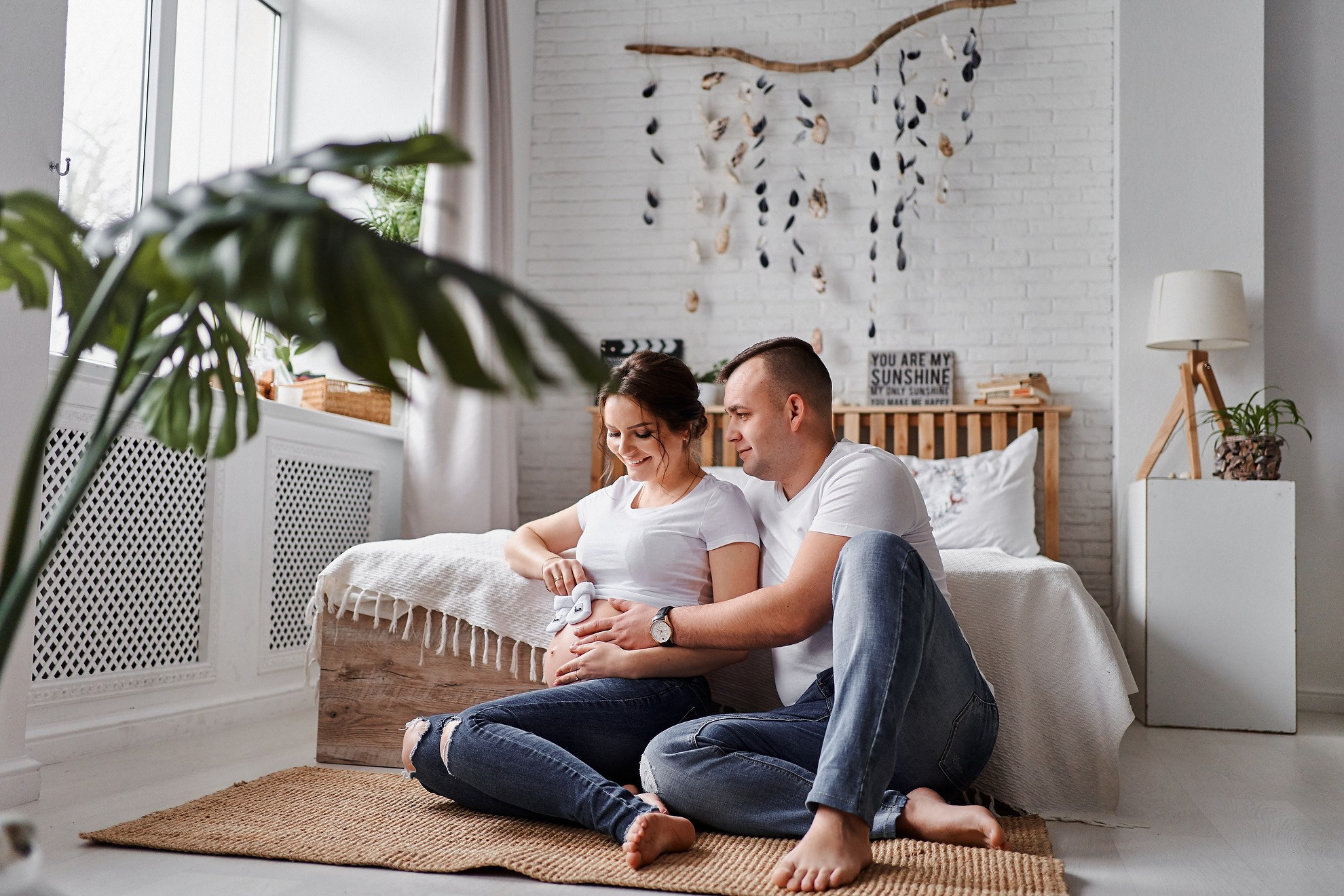 Maternity indoor and studio photoshoot. Professional Wedding and event photographer USA New York